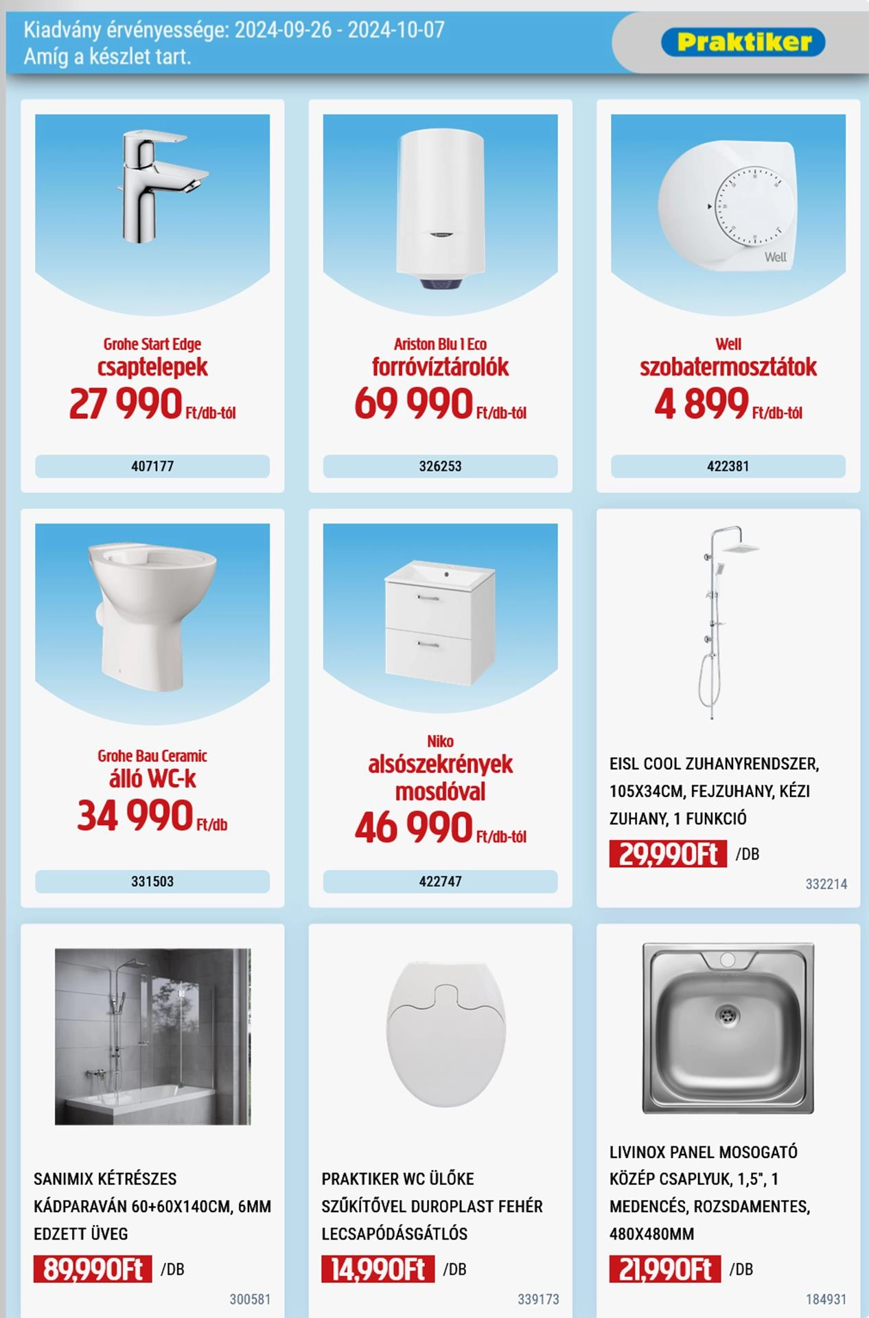 Lapozható Praktiker szórólap 2024. 09.26-10.07 - 9. oldal Lapozható Praktiker szórólap 2024. 09.26-10.07 - 9. oldal