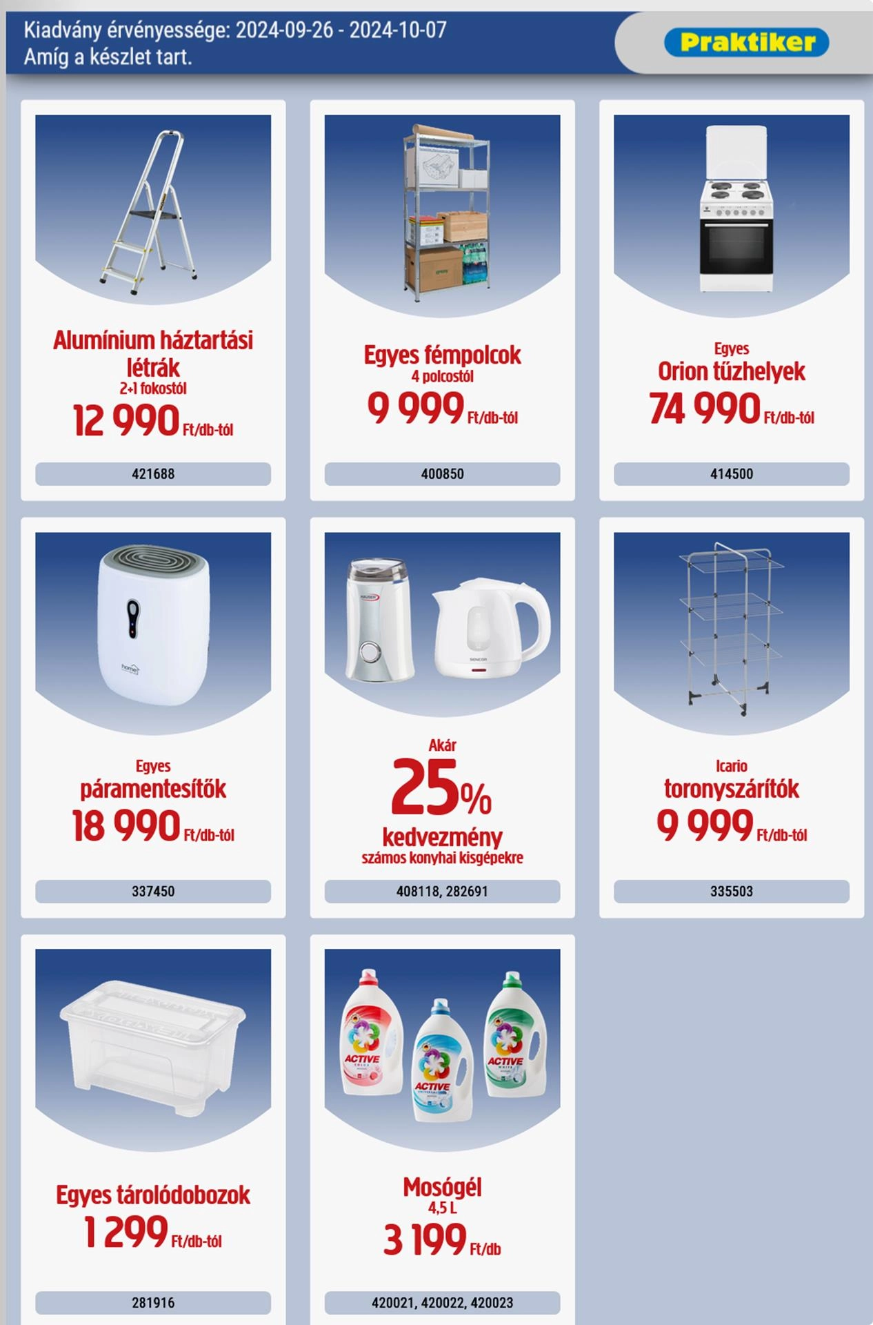 Lapozható Praktiker szórólap 2024. 09.26-10.07 - 27. oldal Lapozható Praktiker szórólap 2024. 09.26-10.07 - 27. oldal