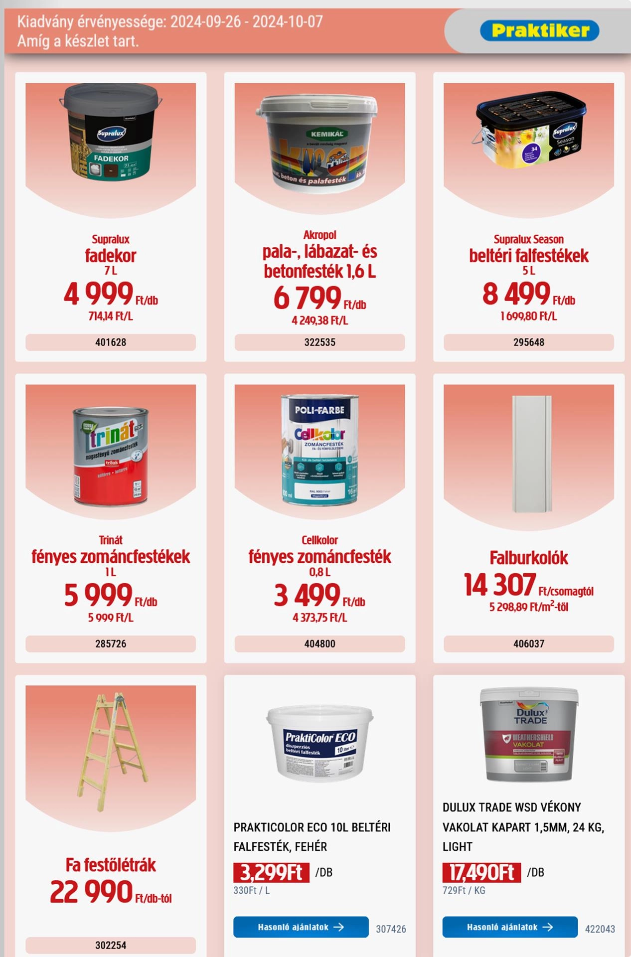 Lapozható Praktiker szórólap 2024. 09.26-10.07 - 19. oldal Lapozható Praktiker szórólap 2024. 09.26-10.07 - 19. oldal