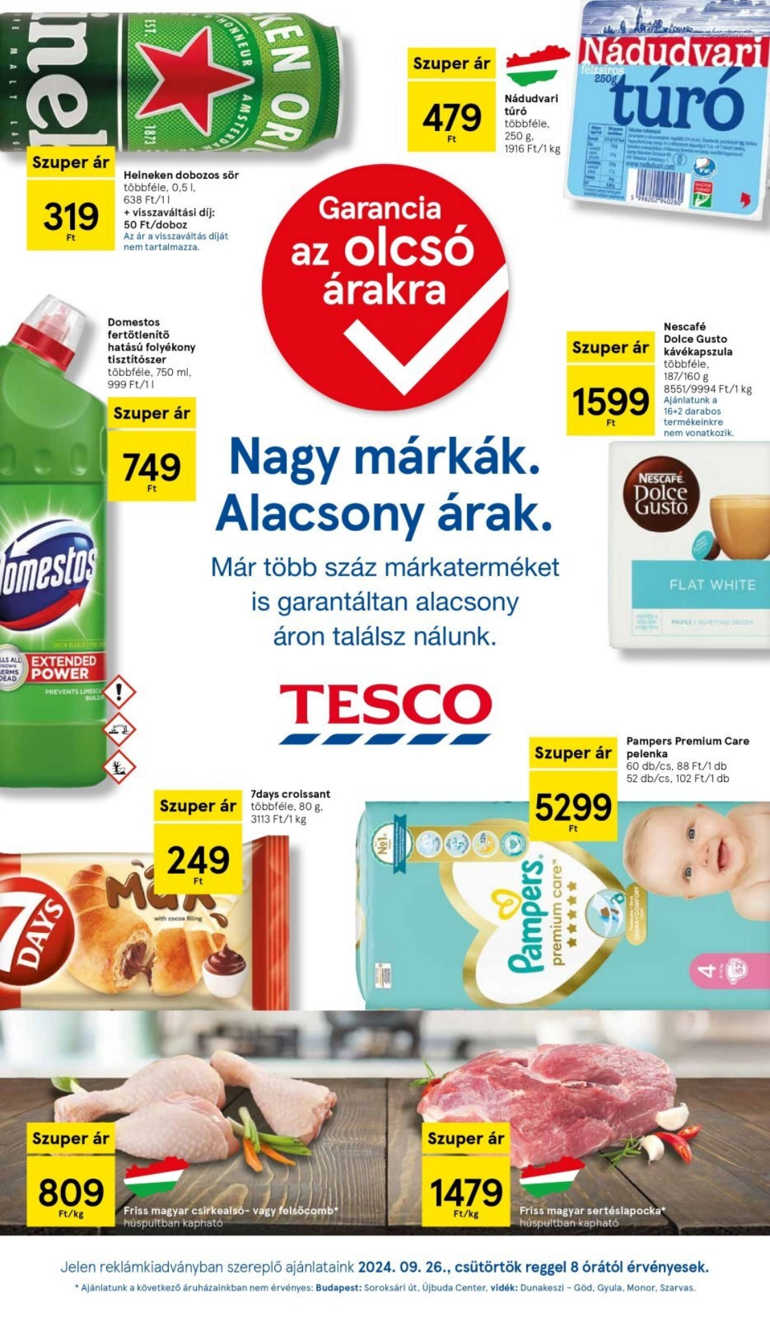 Lapozható Tesco Hipermarket szórólap 2024. 09.26-10.02 - 1. oldal Lapozható Tesco Hipermarket szórólap 2024. 09.26-10.02 - 1. oldal