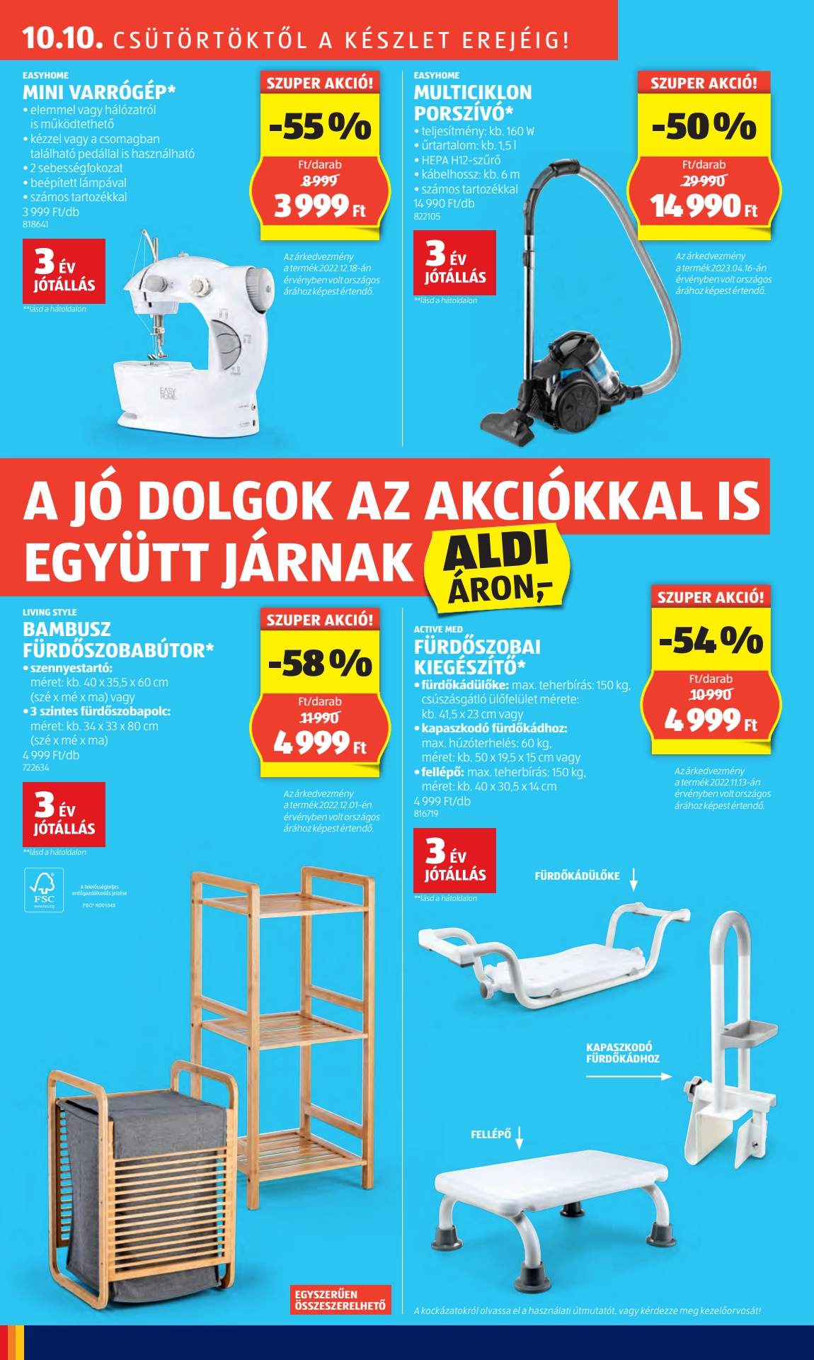 Lapozható Aldi Újranyitási Budapest, Székelyhíd u. 23. szórólap 2024. 10.10 - 12. oldal Lapozható Aldi Újranyitási Budapest, Székelyhíd u. 23. szórólap 2024. 10.10 - 12. oldal