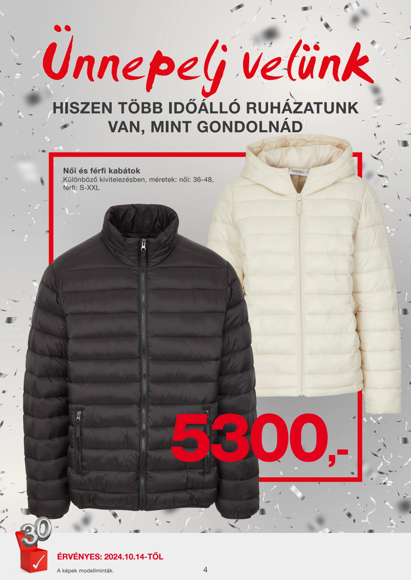 Lapozható Kik Textil szórólap 2024. 10.14 - 4. oldal Lapozható Kik Textil szórólap 2024. 10.14 - 4. oldal