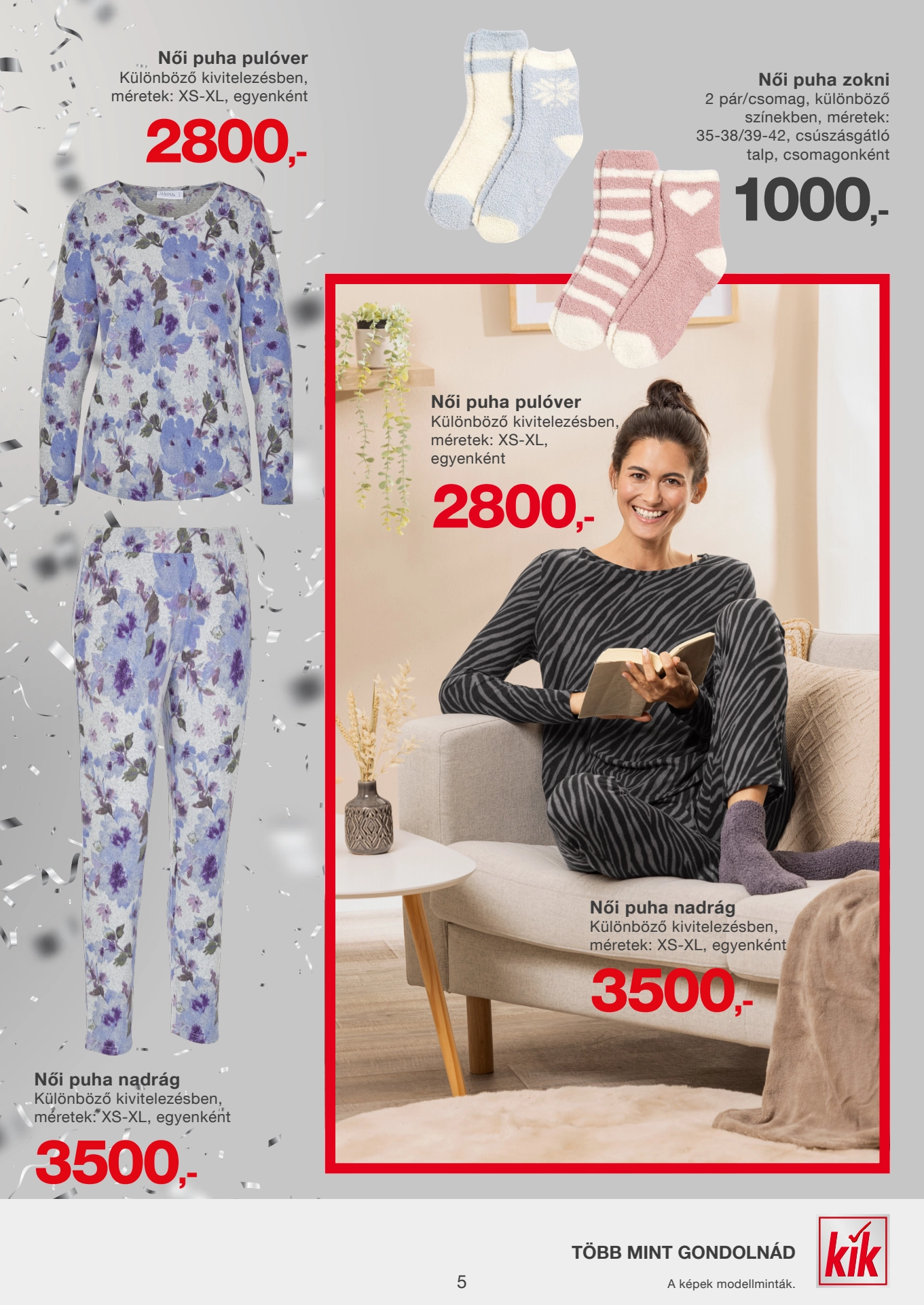 Lapozható Kik Textil szórólap 2024. 10.14 - 5. oldal Lapozható Kik Textil szórólap 2024. 10.14 - 5. oldal
