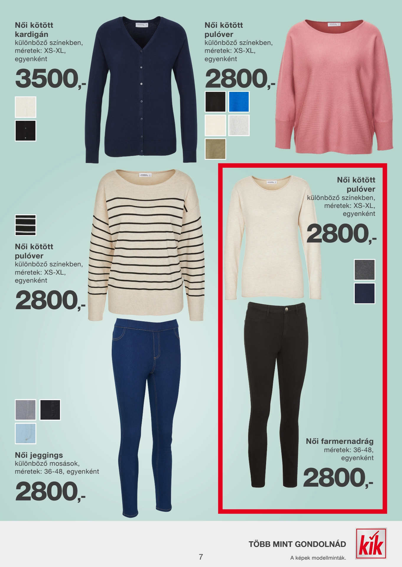 Lapozható Kik Textil szórólap 2024. 10.14 - 7. oldal Lapozható Kik Textil szórólap 2024. 10.14 - 7. oldal