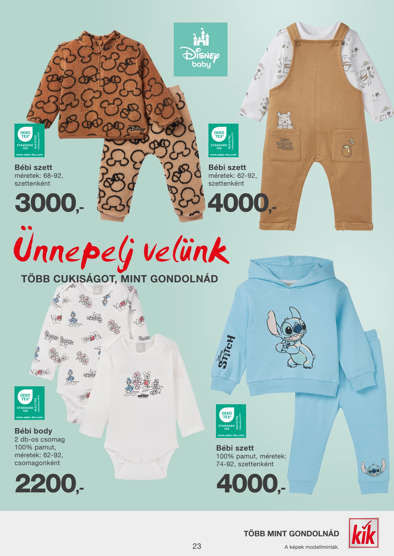 Lapozható Kik Textil szórólap 2024. 10.14 - 23. oldal Lapozható Kik Textil szórólap 2024. 10.14 - 23. oldal