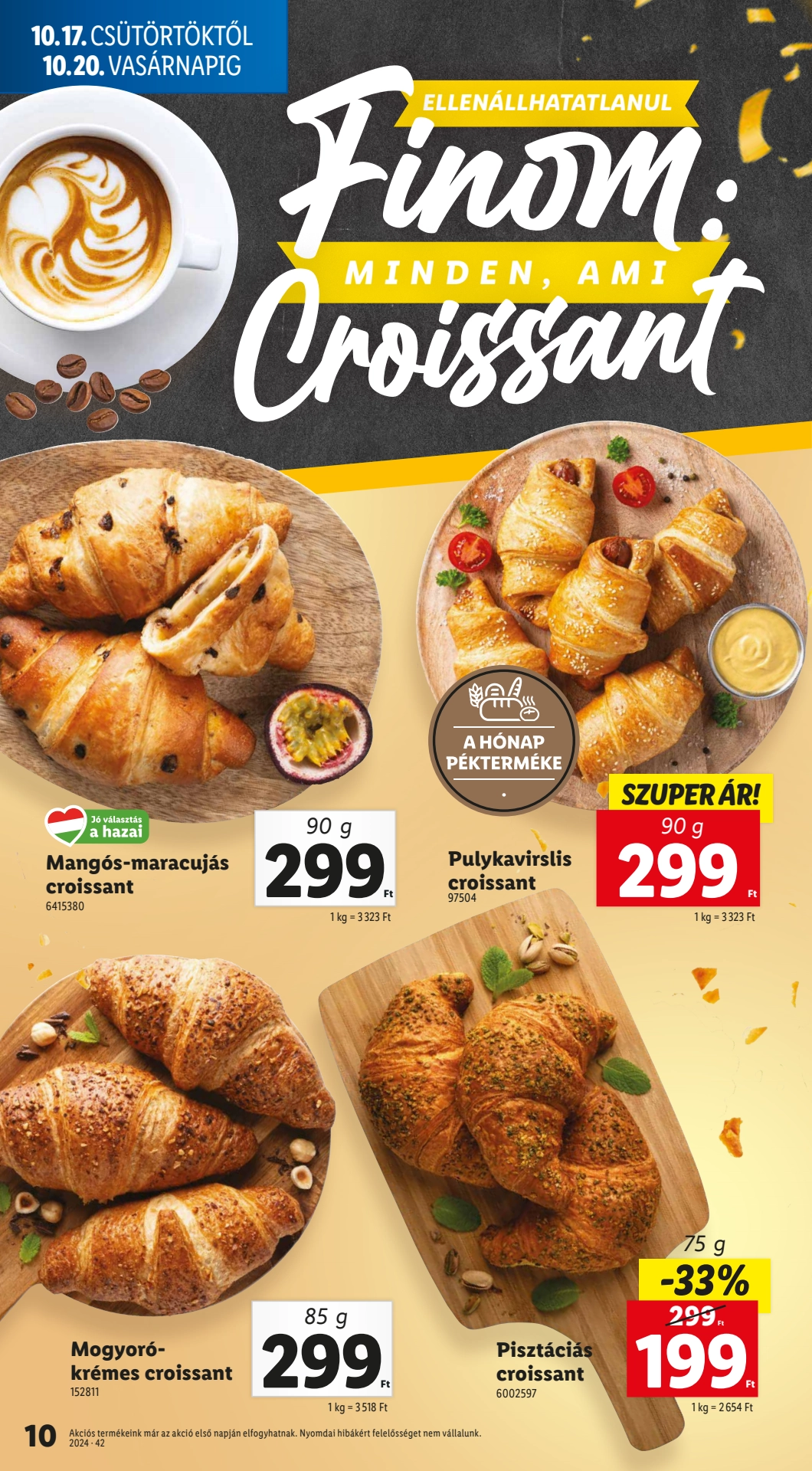 Lapozható Lidl szórólap 2024. 10.17-10.22 - 10. oldal Lapozható Lidl szórólap 2024. 10.17-10.22 - 10. oldal