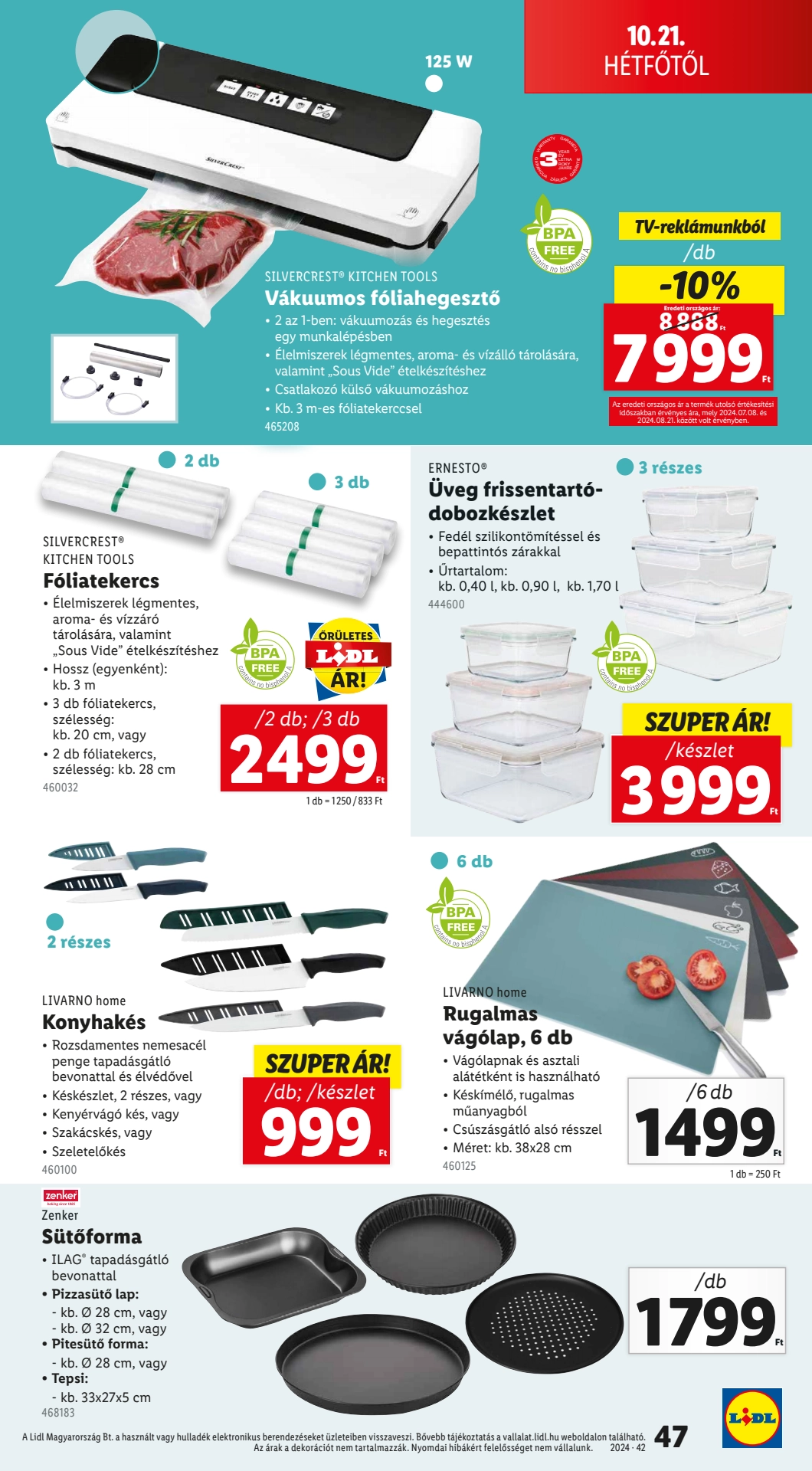 Lapozható Lidl szórólap 2024. 10.17-10.22 - 47. oldal Lapozható Lidl szórólap 2024. 10.17-10.22 - 47. oldal