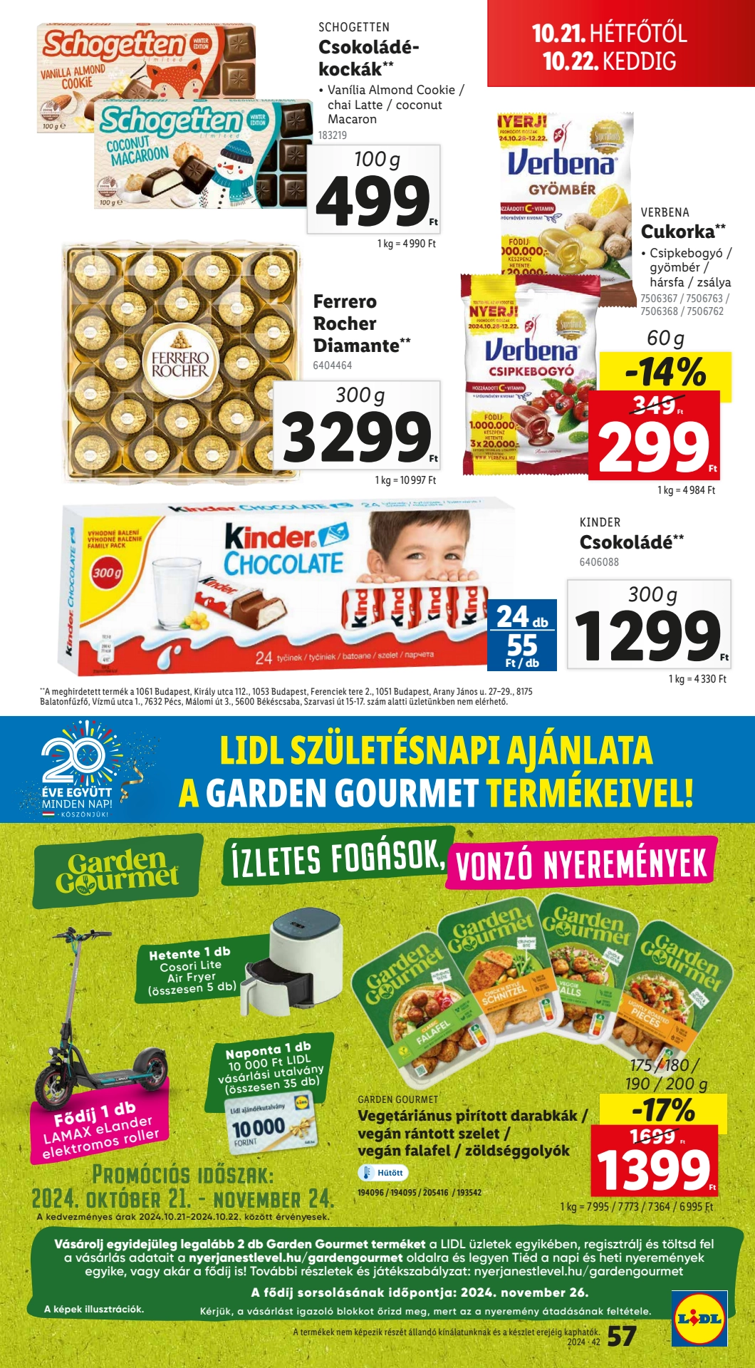 Lapozható Lidl szórólap 2024. 10.17-10.22 - 57. oldal Lapozható Lidl szórólap 2024. 10.17-10.22 - 57. oldal