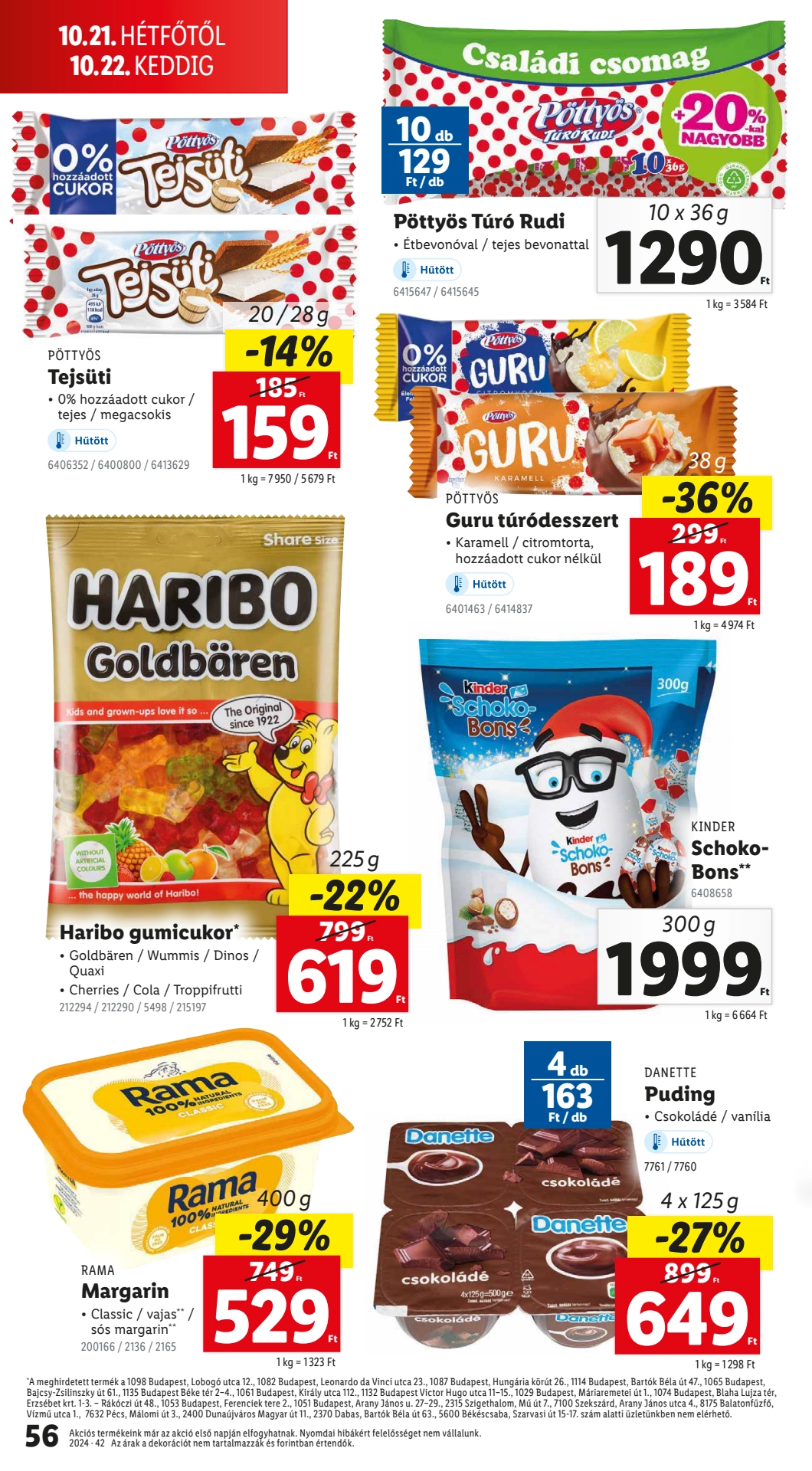 Lapozható Lidl szórólap 2024. 10.17-10.22 - 56. oldal Lapozható Lidl szórólap 2024. 10.17-10.22 - 56. oldal