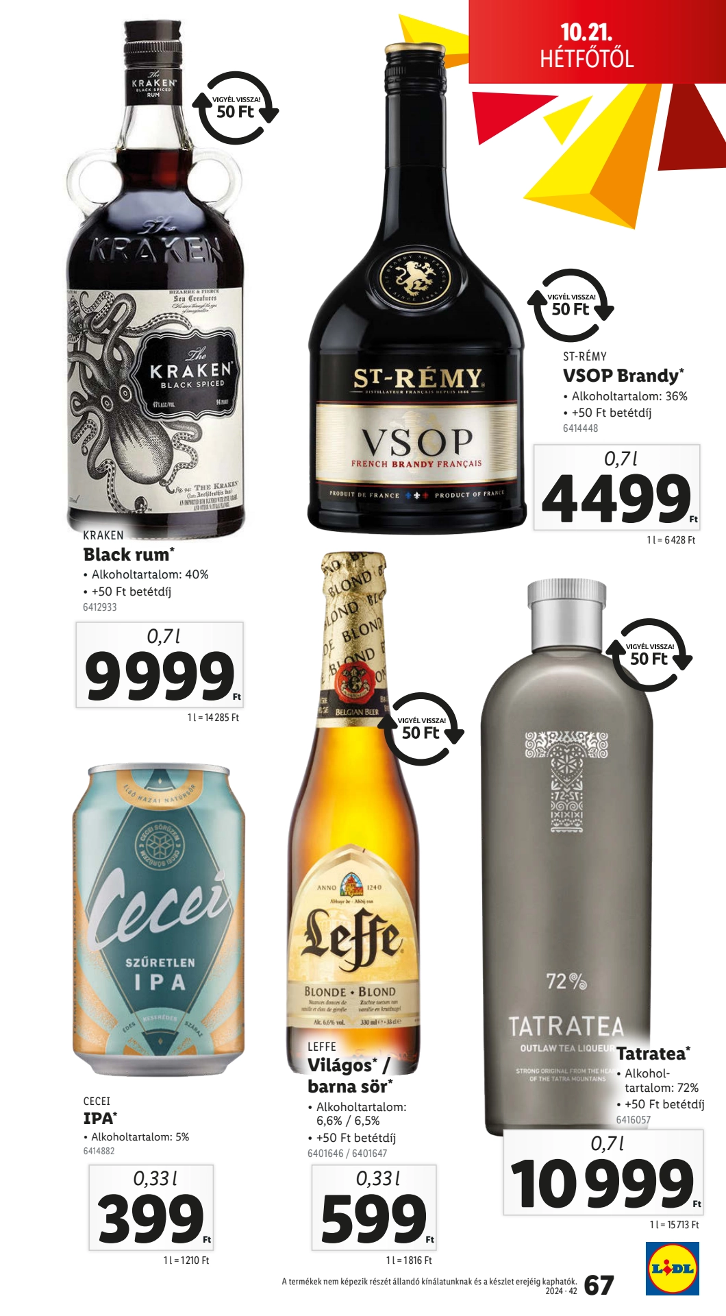 Lapozható Lidl szórólap 2024. 10.17-10.22 - 67. oldal Lapozható Lidl szórólap 2024. 10.17-10.22 - 67. oldal