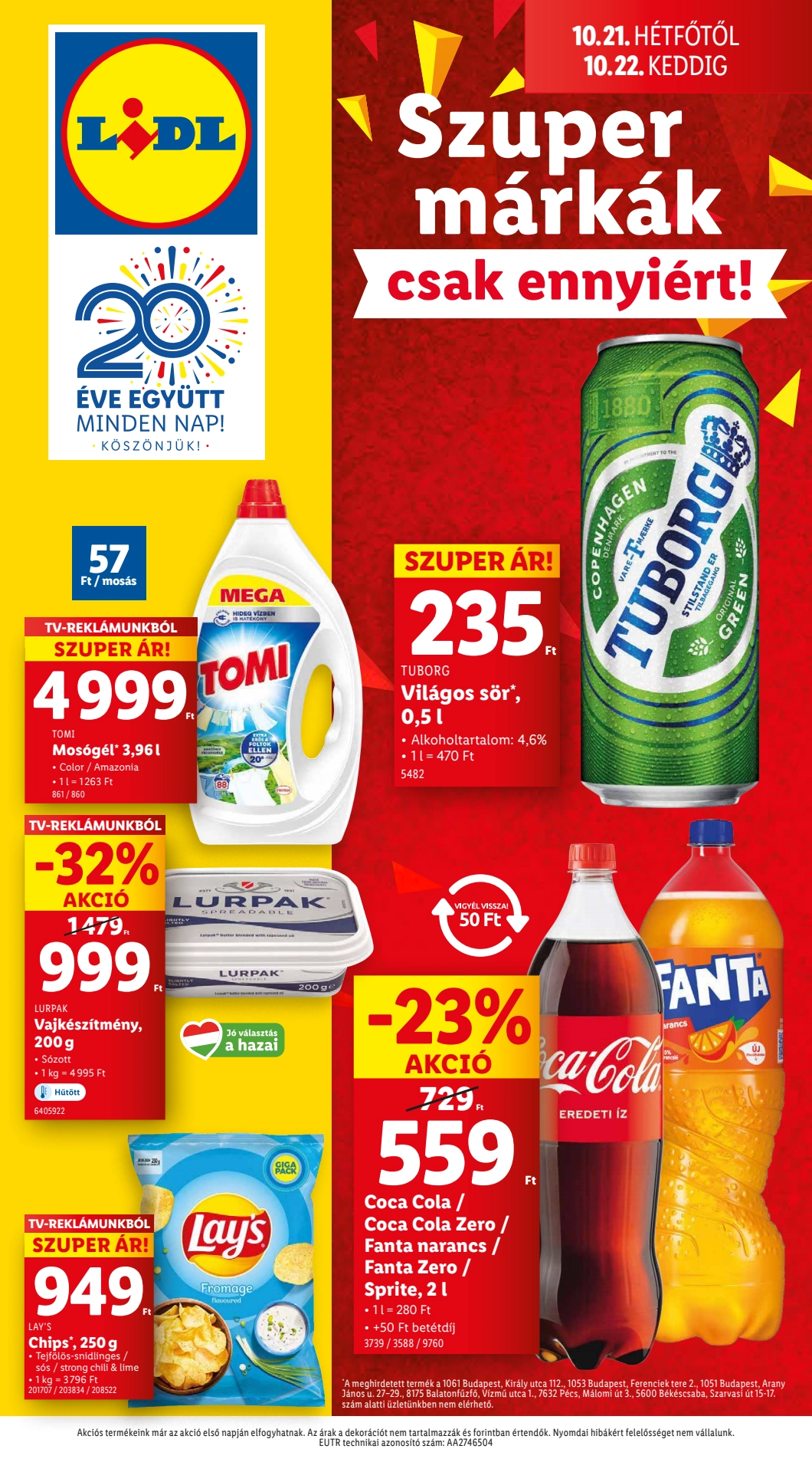 Lapozható Lidl szórólap 2024. 10.17-10.22 - 70. oldal Lapozható Lidl szórólap 2024. 10.17-10.22 - 70. oldal
