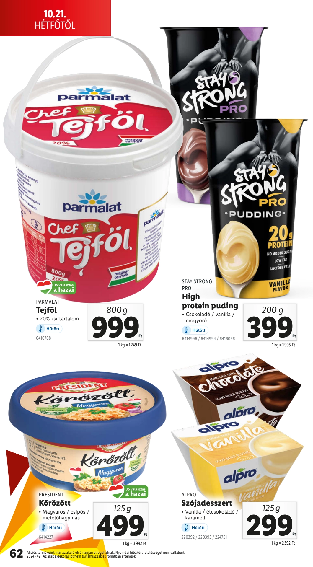Lapozható Lidl szórólap 2024. 10.17-10.22 - 62. oldal Lapozható Lidl szórólap 2024. 10.17-10.22 - 62. oldal
