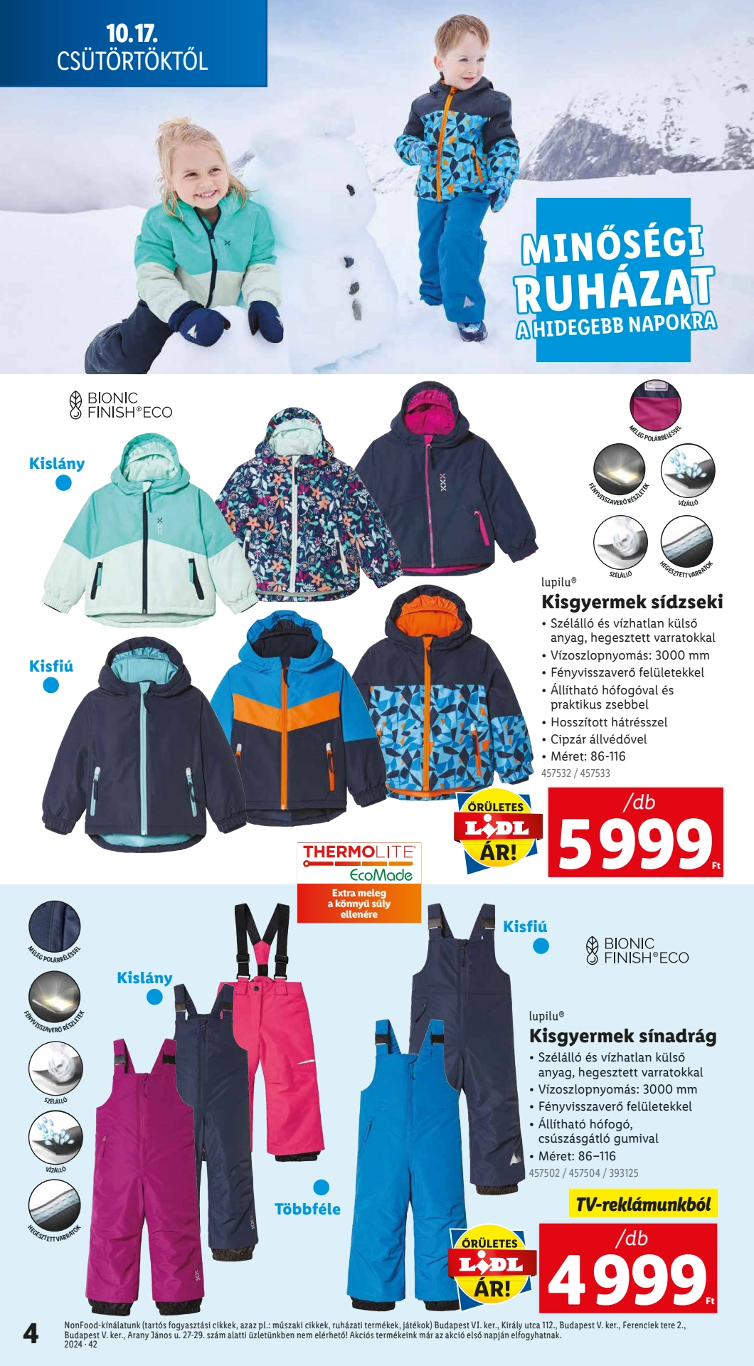Lapozható Lidl Nonfood szórólap 2024. 10.17 - 4. oldal Lapozható Lidl Nonfood szórólap 2024. 10.17 - 4. oldal
