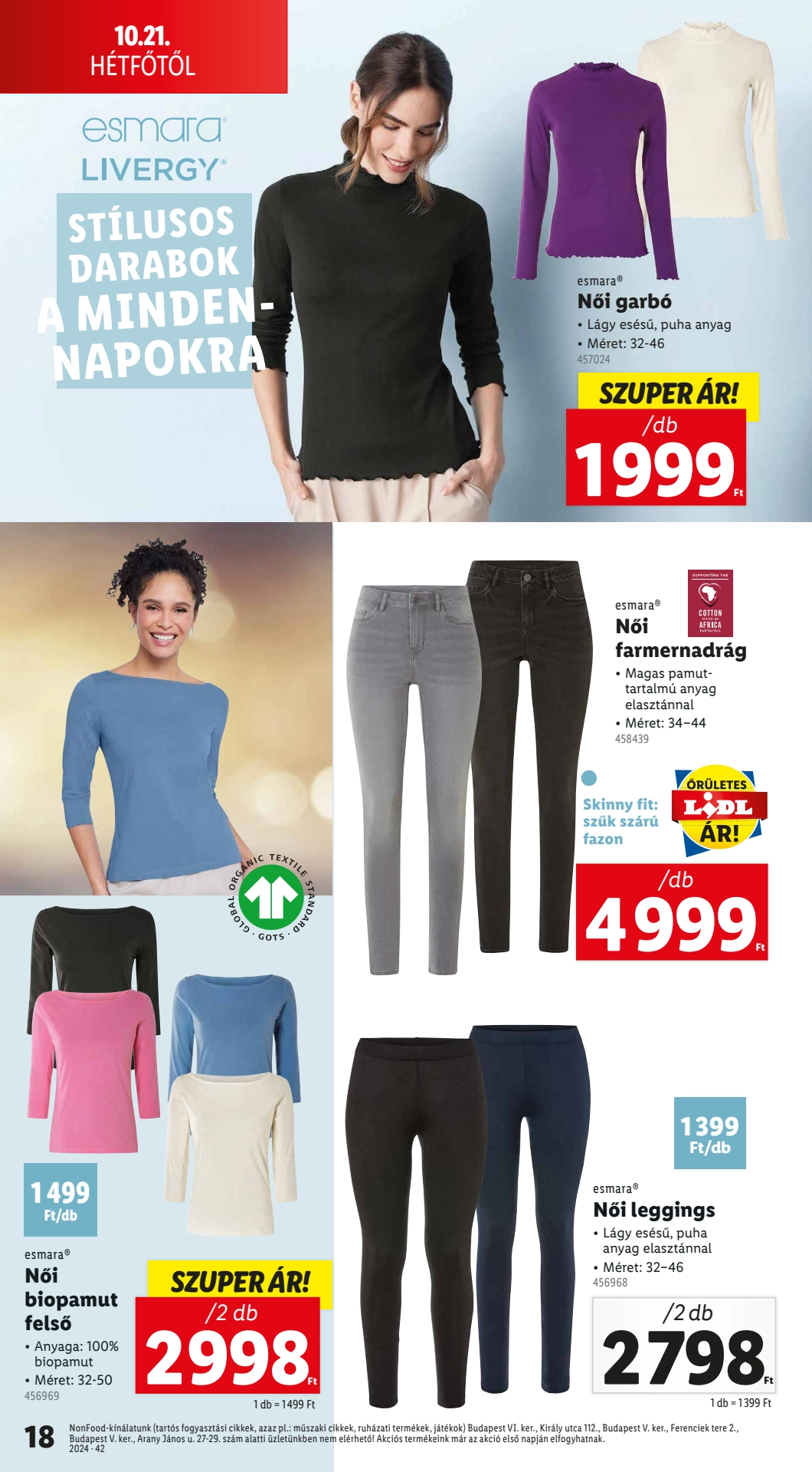 Lapozható Lidl Nonfood szórólap 2024. 10.17 - 18. oldal Lapozható Lidl Nonfood szórólap 2024. 10.17 - 18. oldal