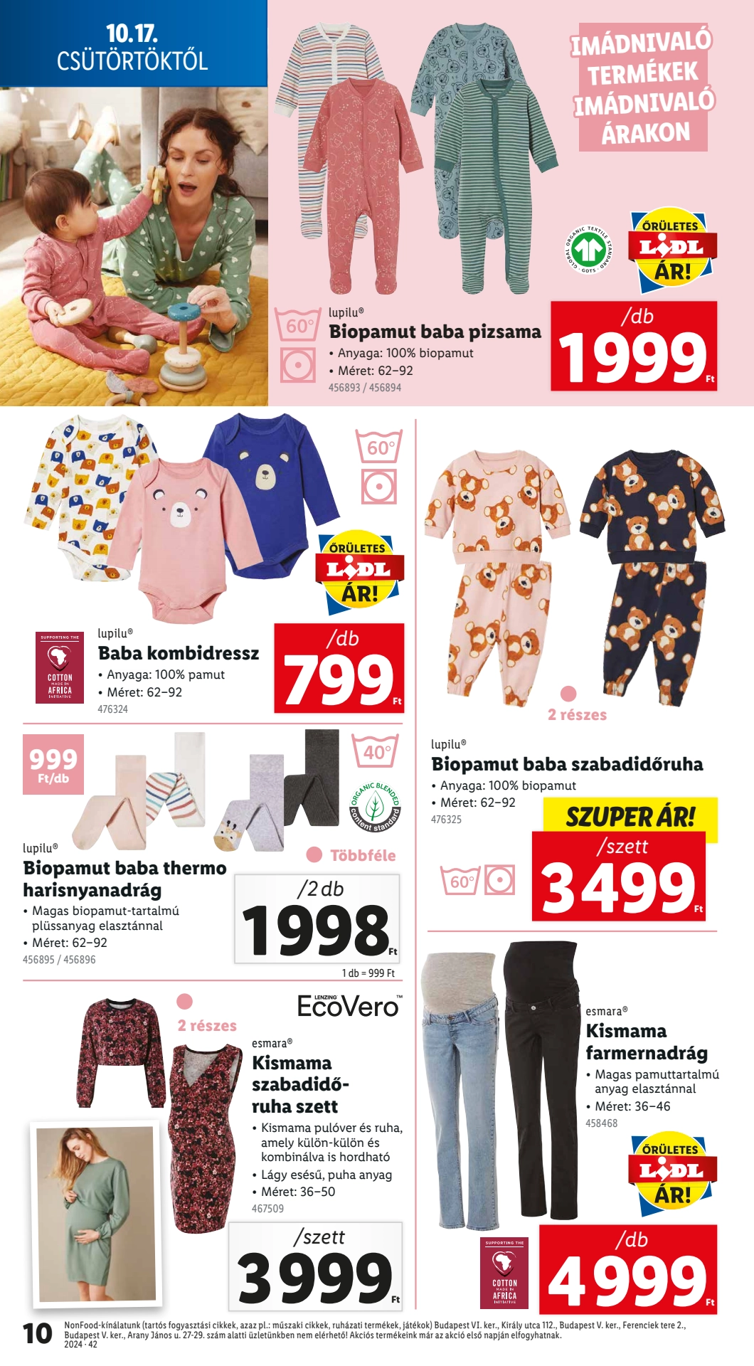 Lapozható Lidl Nonfood szórólap 2024. 10.17 - 10. oldal Lapozható Lidl Nonfood szórólap 2024. 10.17 - 10. oldal