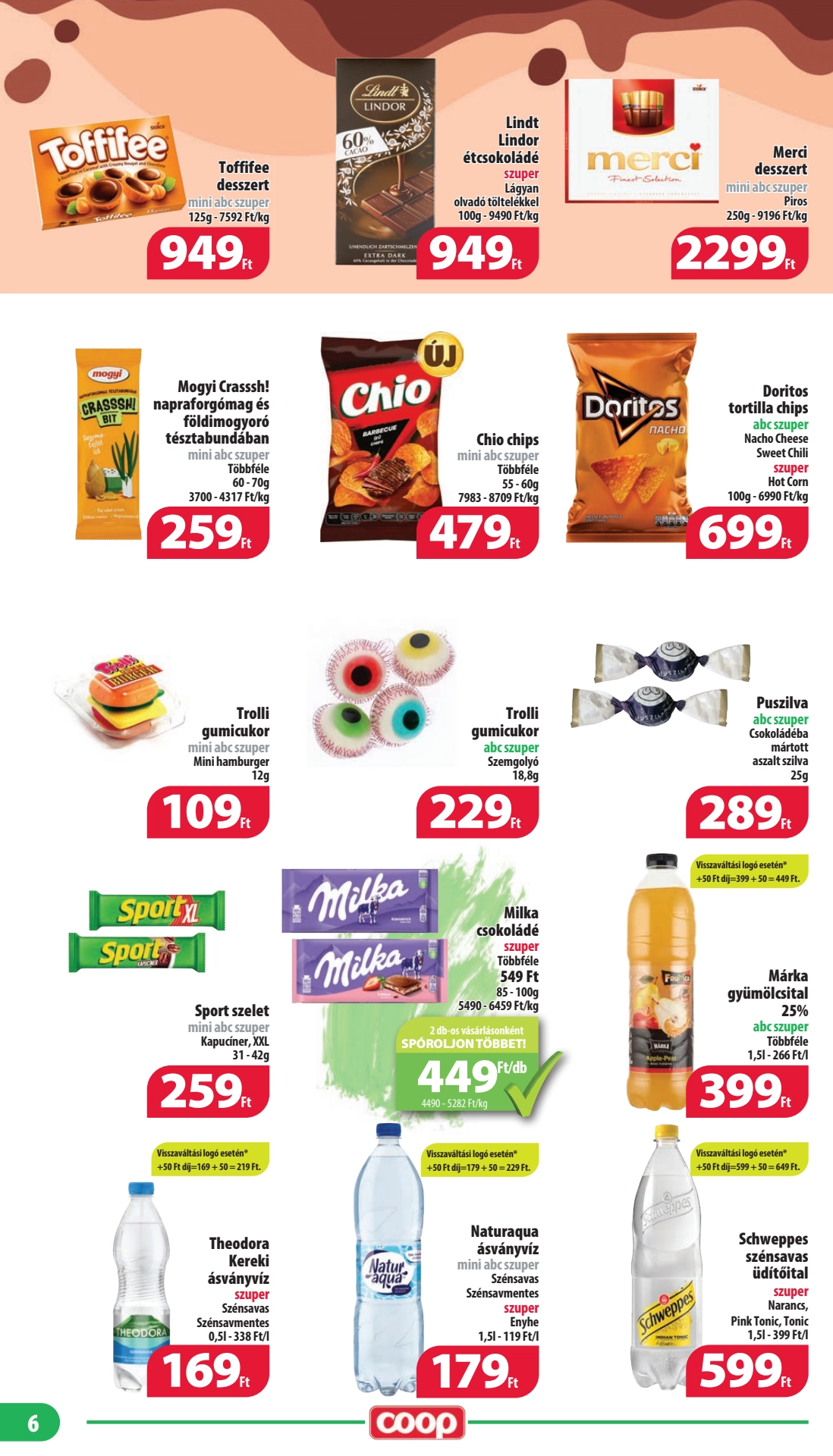 Lapozható Coop Mecsek szórólap 2024. 10.17-10.22 - 6. oldal Lapozható Coop Mecsek szórólap 2024. 10.17-10.22 - 6. oldal