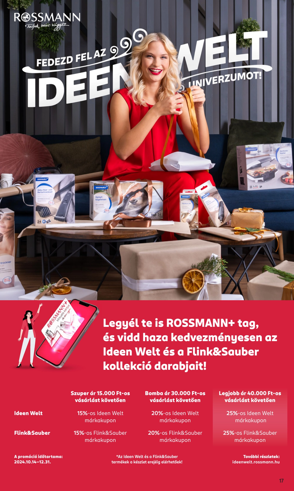 Lapozható Rossmann szórólap 2024. 10.21-11.01 - 19. oldal Lapozható Rossmann szórólap 2024. 10.21-11.01 - 19. oldal