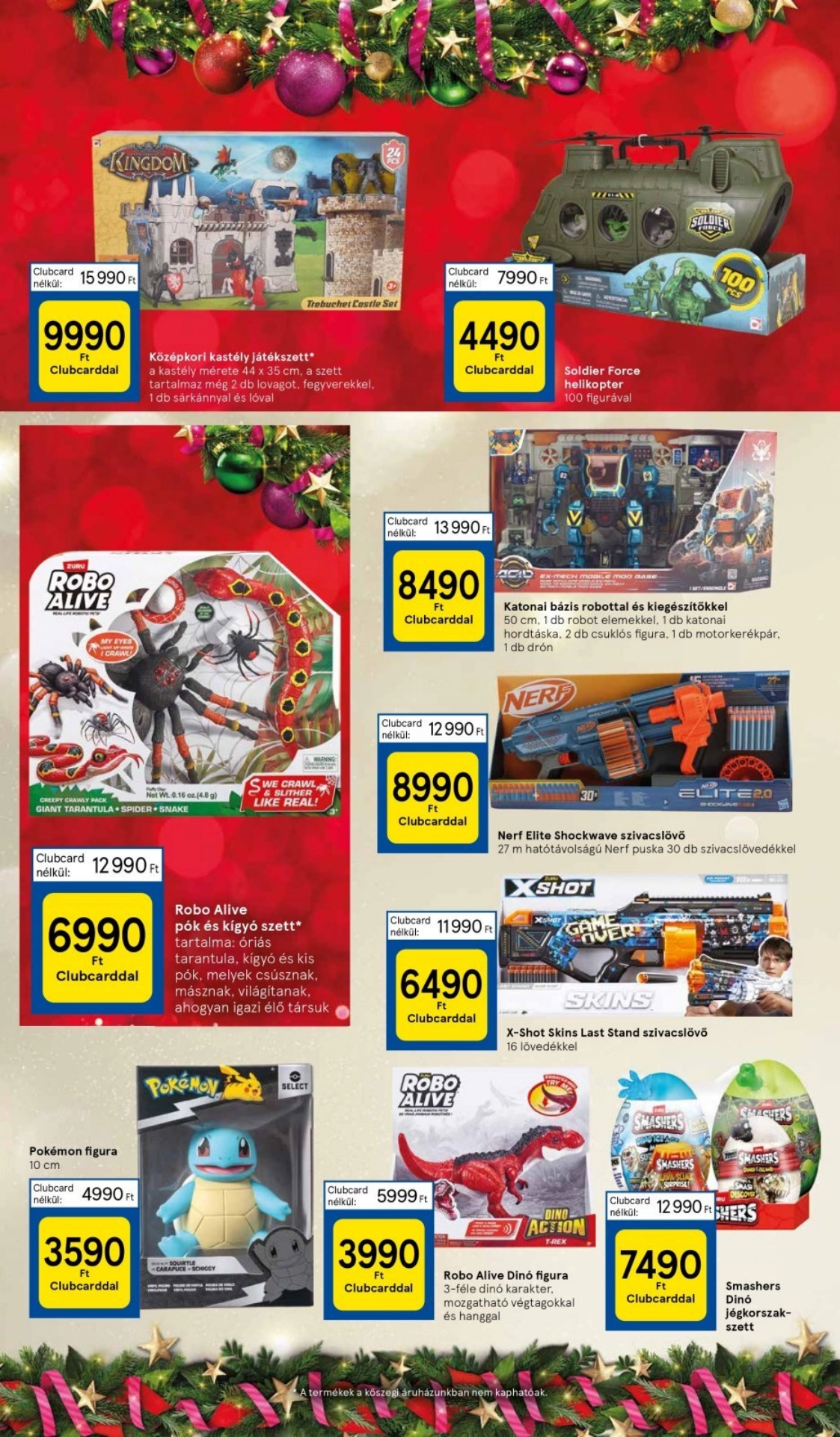 Lapozható Tesco Hipermarket Ajándékozás szórólap 2024. 10.30 - 12. oldal Lapozható Tesco Hipermarket Ajándékozás szórólap 2024. 10.30 - 12. oldal