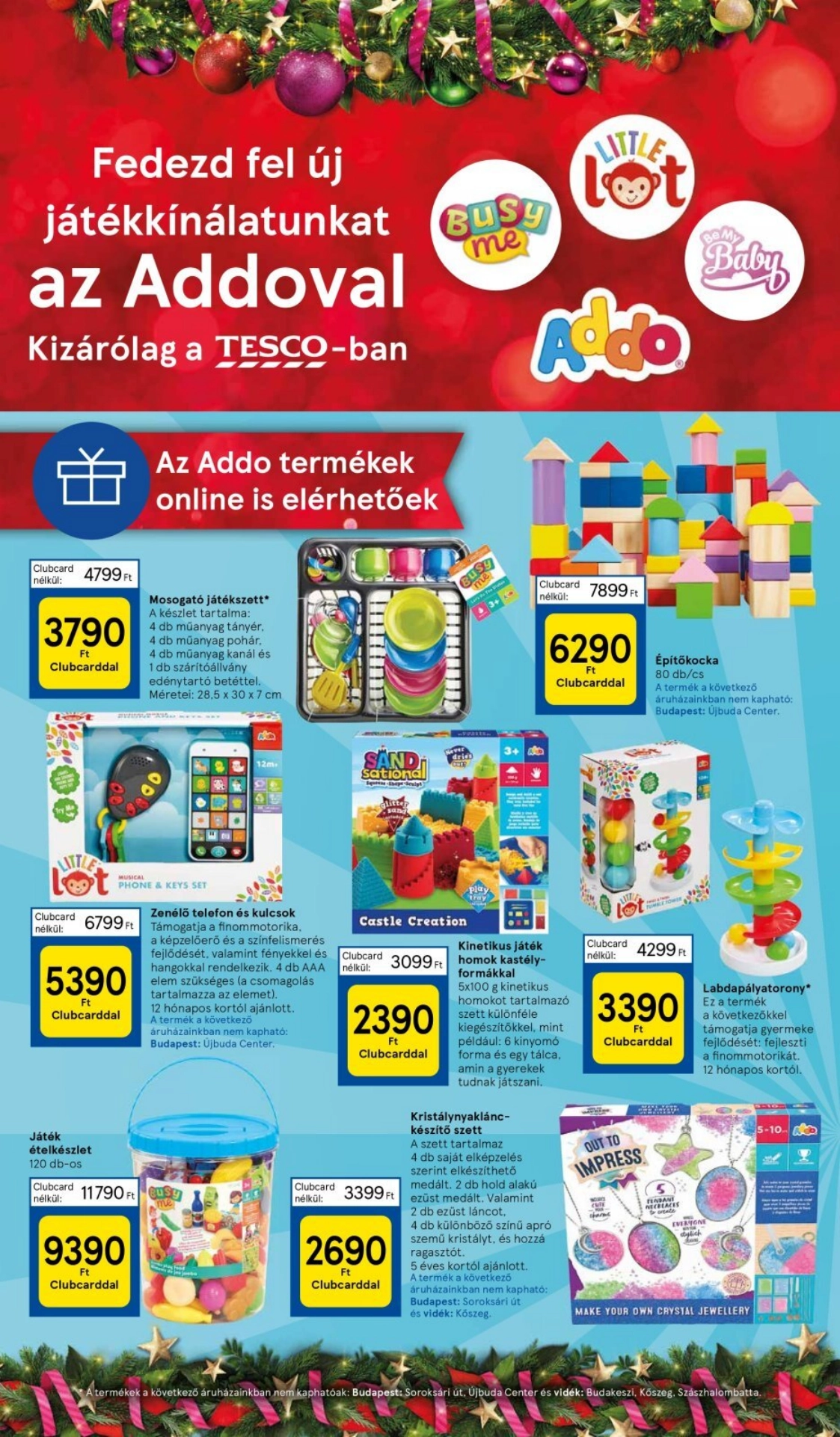Lapozható Tesco Hipermarket Ajándékozás szórólap 2024. 10.30 - 14. oldal Lapozható Tesco Hipermarket Ajándékozás szórólap 2024. 10.30 - 14. oldal