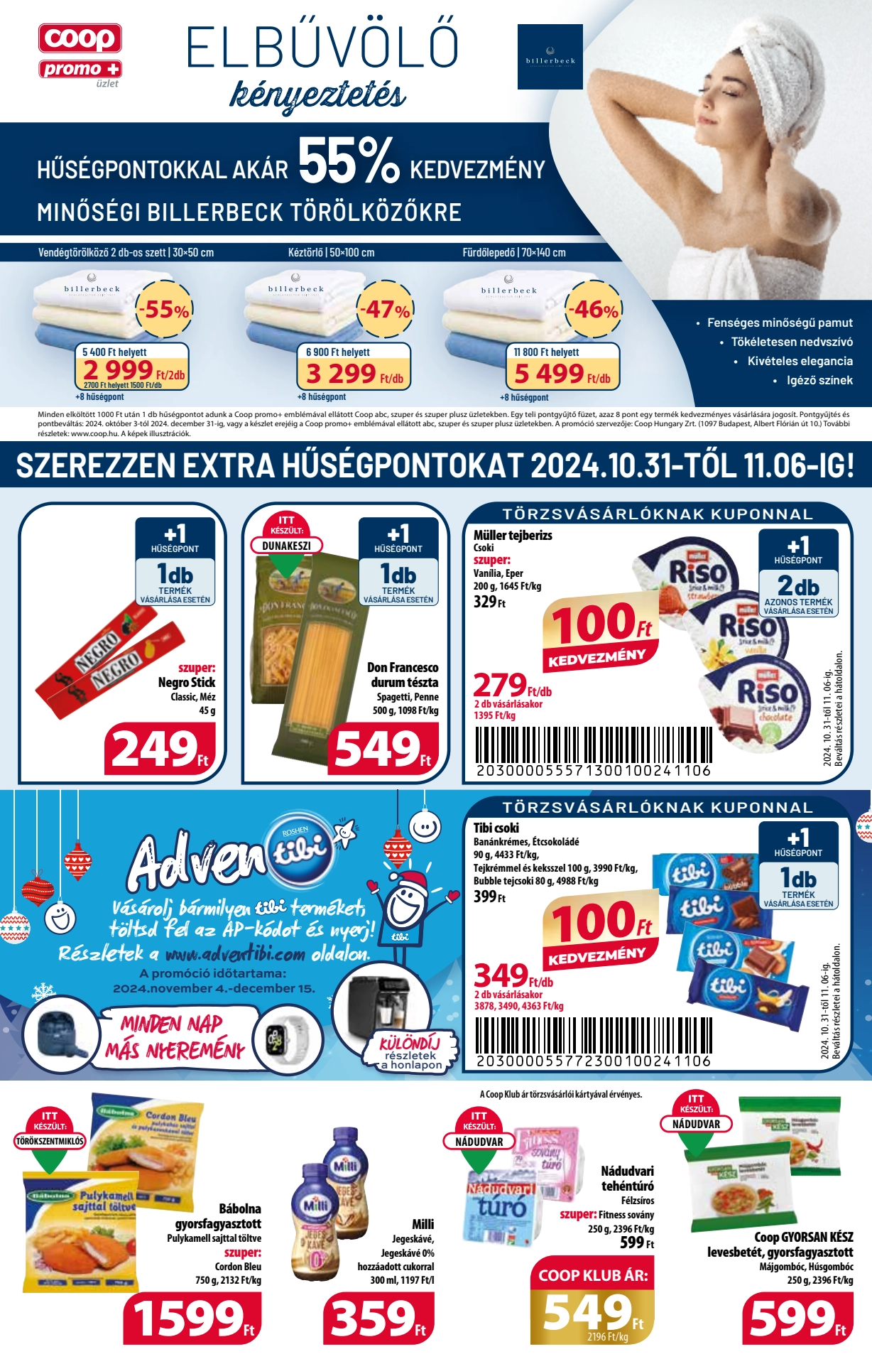 Lapozható Coop országos szórólap 2024. 10.31-11.06 - 3. oldal Lapozható Coop országos szórólap 2024. 10.31-11.06 - 3. oldal