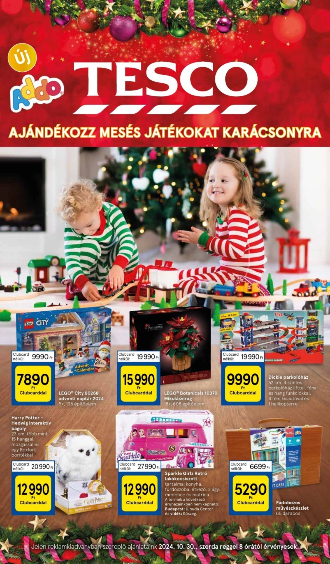 Lapozható Tesco Hipermarket Ajándékozás szórólap 2024. 10.30 - 1. oldal Lapozható Tesco Hipermarket Ajándékozás szórólap 2024. 10.30 - 1. oldal