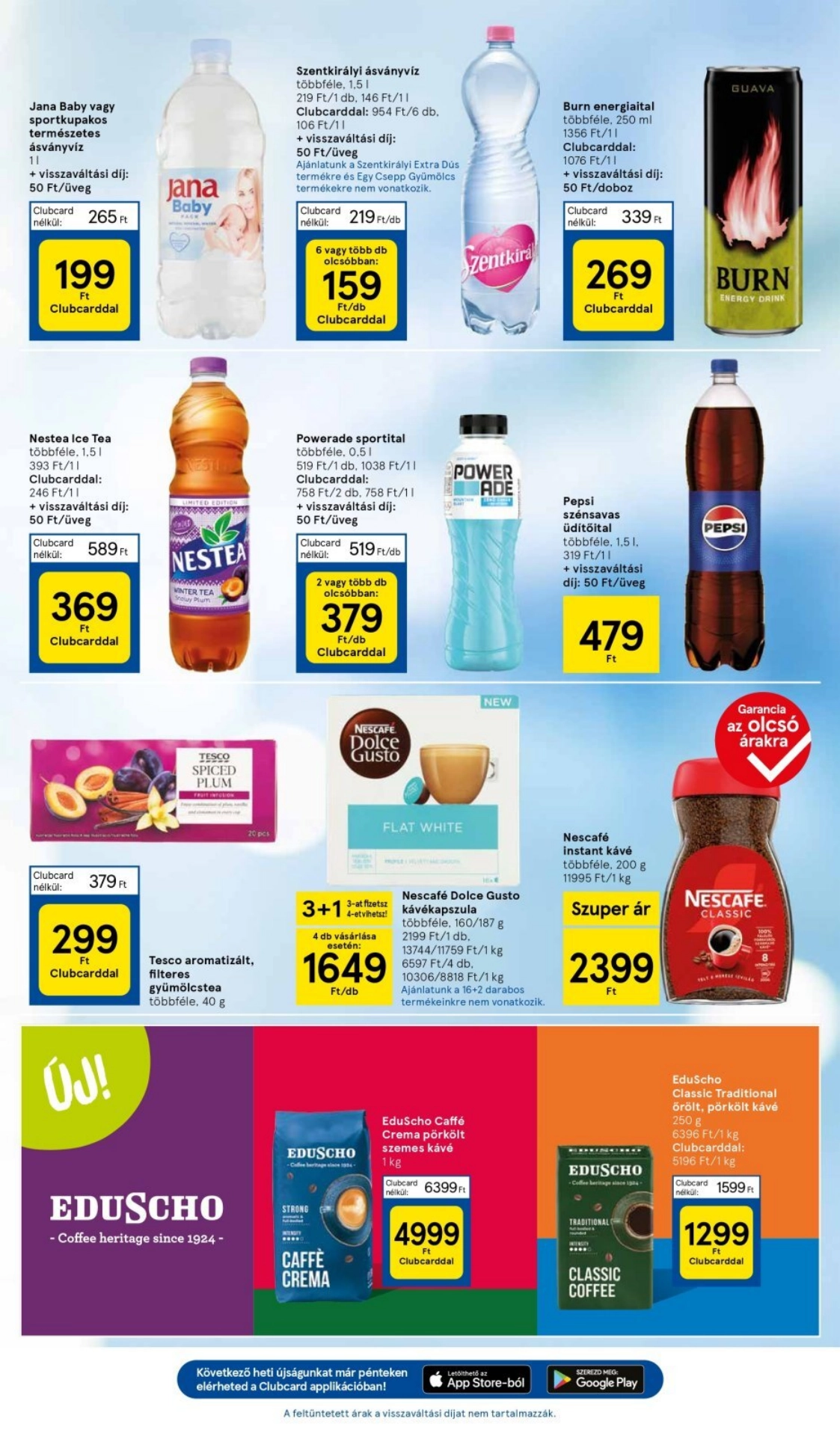 Lapozható Tesco Hipermarket szórólap 2024. 11.07-11.13 - 23. oldal Lapozható Tesco Hipermarket szórólap 2024. 11.07-11.13 - 23. oldal