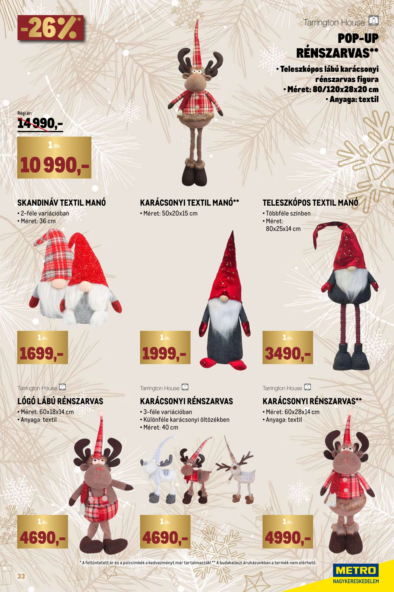 Lapozható Metro Karácsony szórólap 2024. 11.02-11.30 - 33. oldal Lapozható Metro Karácsony szórólap 2024. 11.02-11.30 - 33. oldal