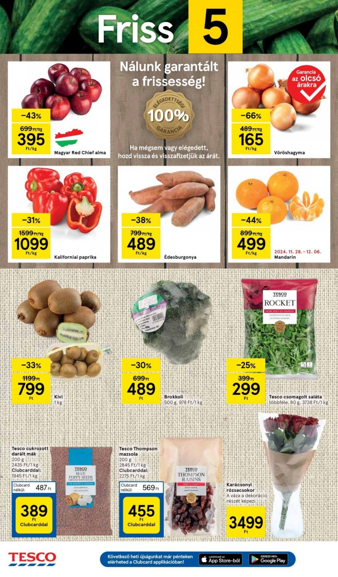 Lapozható Tesco Hipermarket szórólap 2024. 11.28-12.04 - 2. oldal Lapozható Tesco Hipermarket szórólap 2024. 11.28-12.04 - 2. oldal