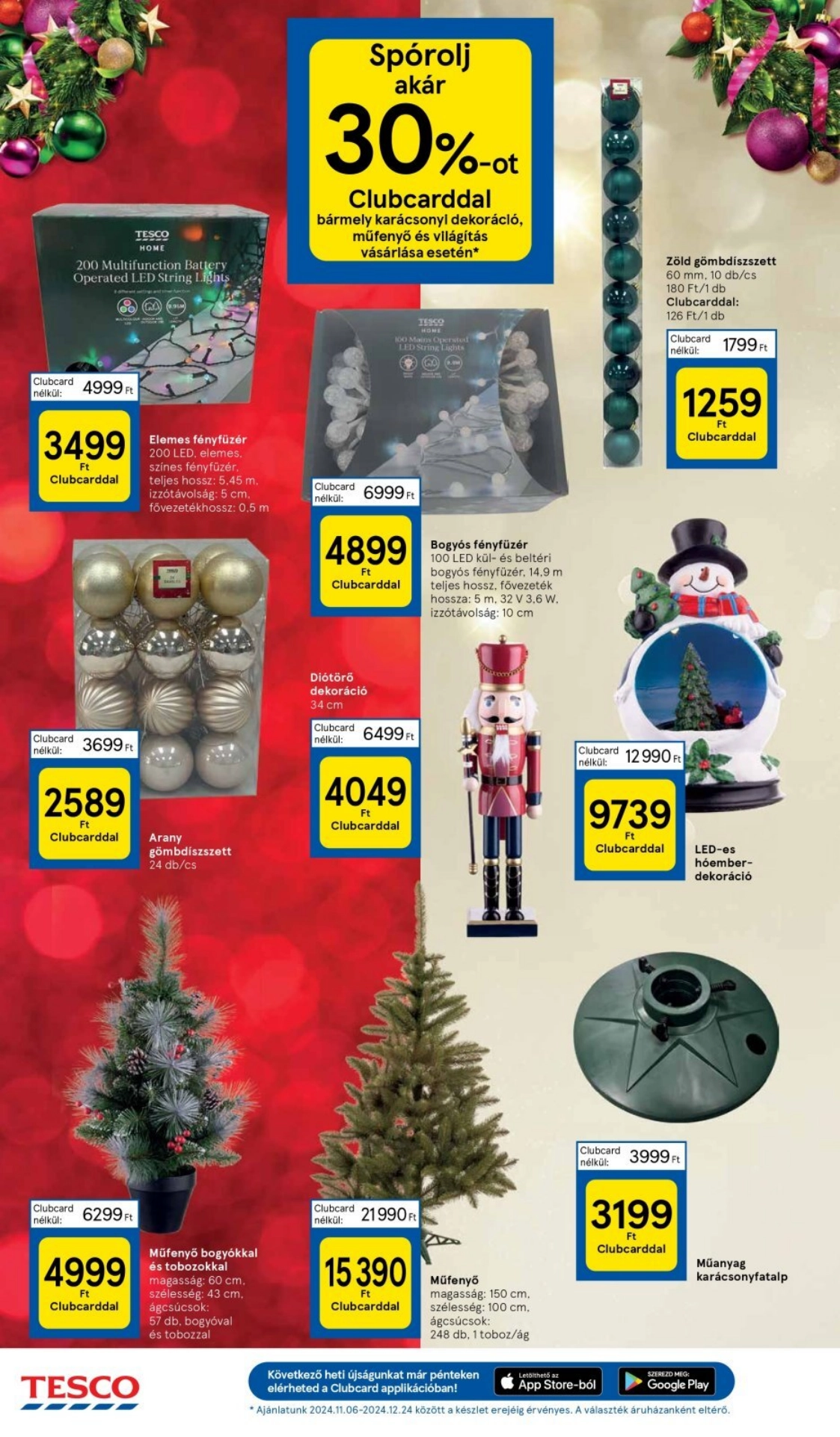 Lapozható Tesco Hipermarket szórólap 2024. 11.28-12.04 - 12. oldal Lapozható Tesco Hipermarket szórólap 2024. 11.28-12.04 - 12. oldal