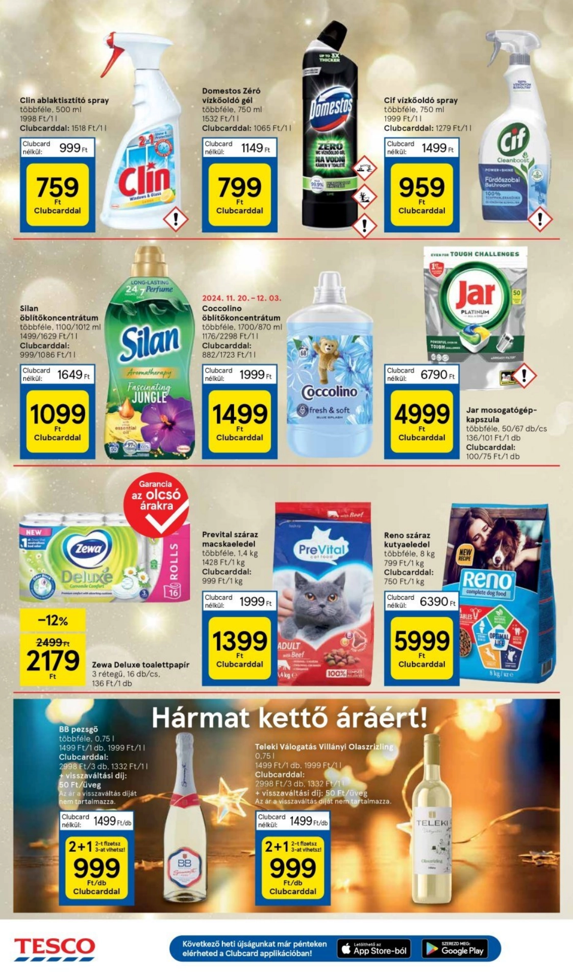 Lapozható Tesco Hipermarket szórólap 2024. 11.28-12.04 - 6. oldal Lapozható Tesco Hipermarket szórólap 2024. 11.28-12.04 - 6. oldal