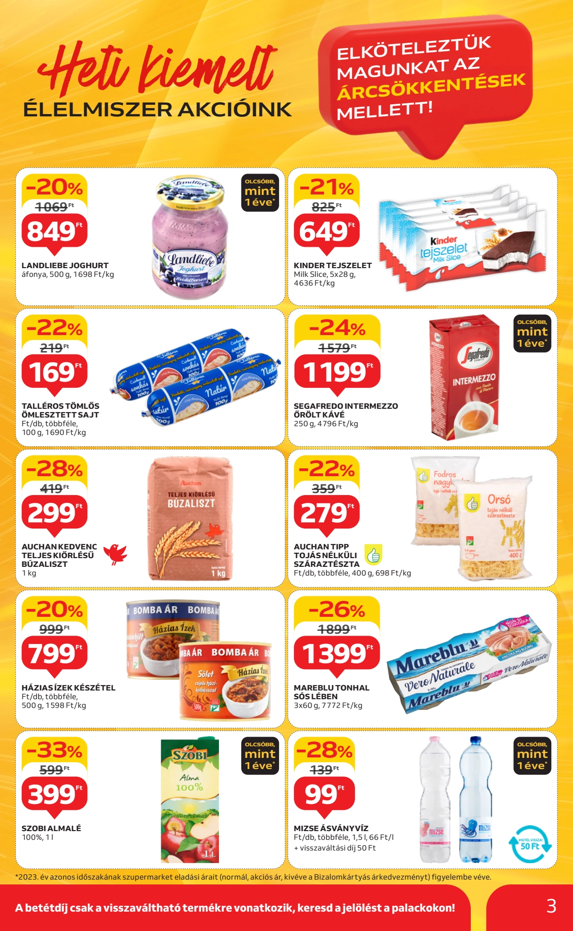 Lapozható Auchan Szupermarket szórólap 2024. 11.28-12.04 - 3. oldal Lapozható Auchan Szupermarket szórólap 2024. 11.28-12.04 - 3. oldal