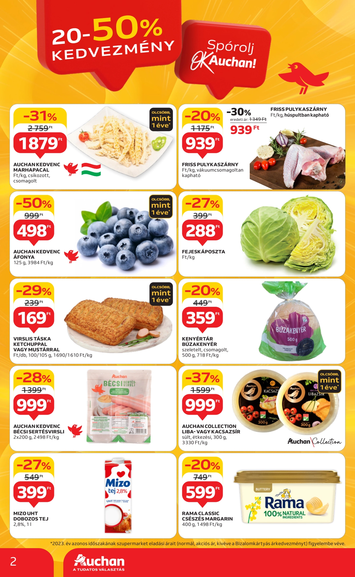 Lapozható Auchan Szupermarket szórólap 2024. 11.28-12.04 - 2. oldal Lapozható Auchan Szupermarket szórólap 2024. 11.28-12.04 - 2. oldal