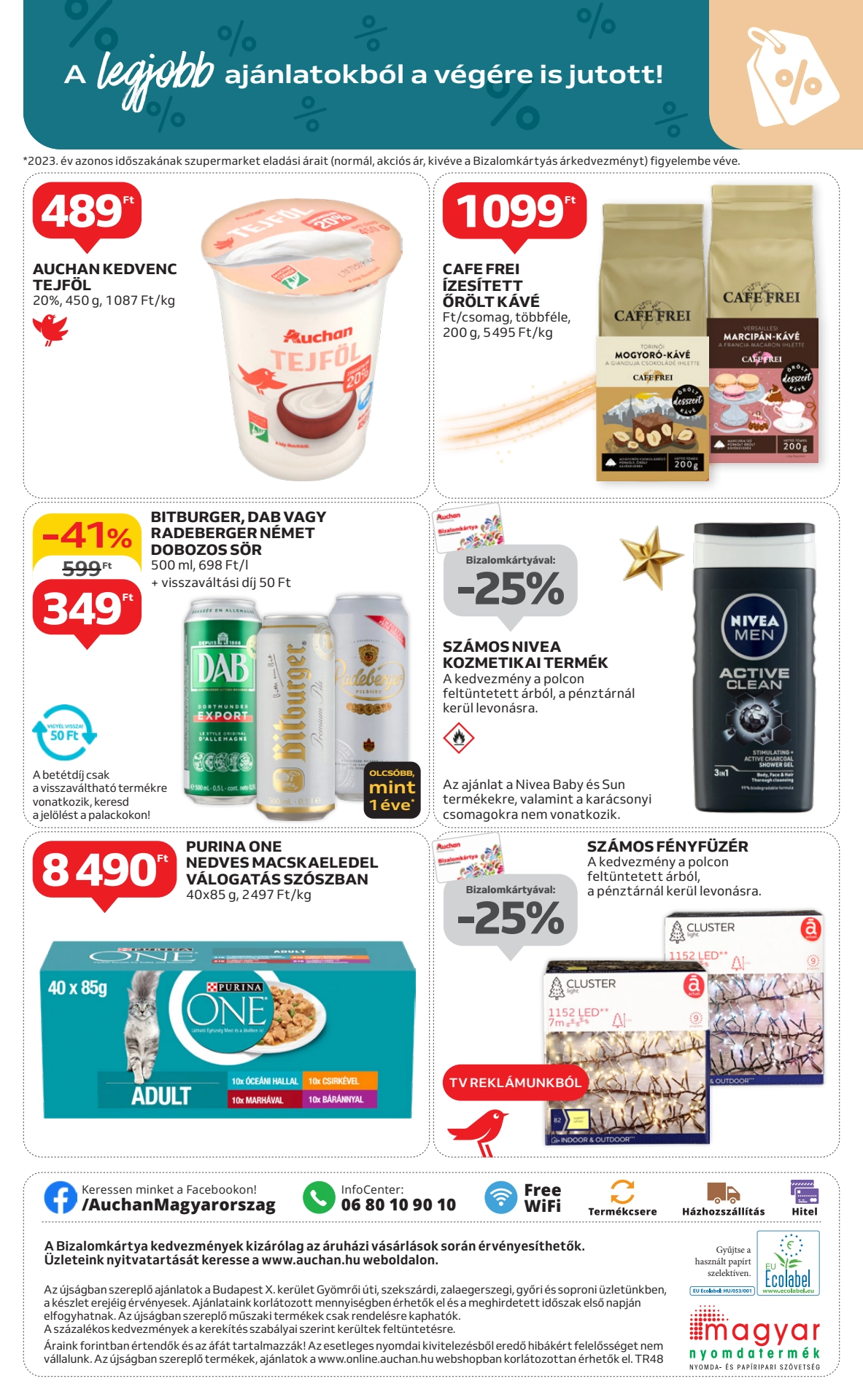 Lapozható Auchan Szupermarket szórólap 2024. 11.28-12.04 - 12. oldal Lapozható Auchan Szupermarket szórólap 2024. 11.28-12.04 - 12. oldal