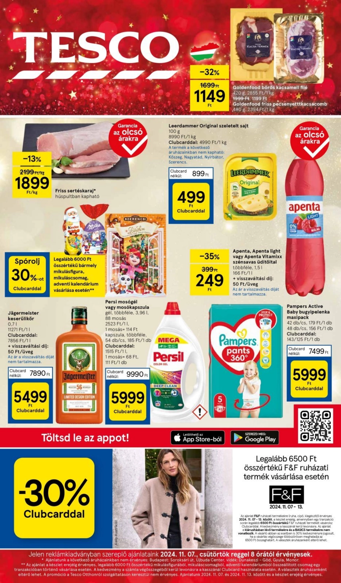 Lapozható Tesco Hipermarket szórólap 2024. 11.07-11.13 - 1. oldal Lapozható Tesco Hipermarket szórólap 2024. 11.07-11.13 - 1. oldal