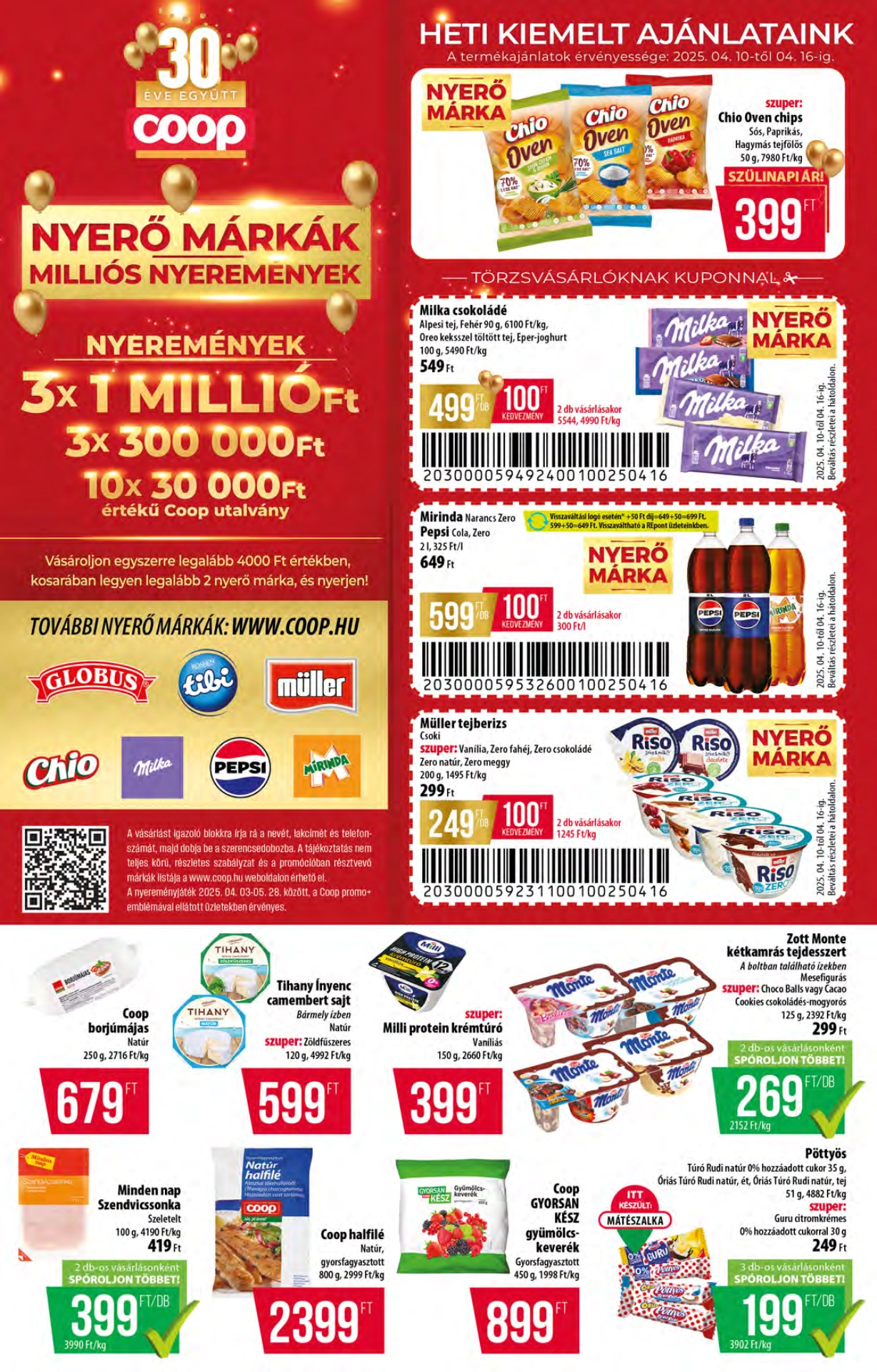 Lapozható Coop Alföld szórólap 2025. 04.10-04.16 - 7. oldal Lapozható Coop Alföld szórólap 2025. 04.10-04.16 - 7. oldal