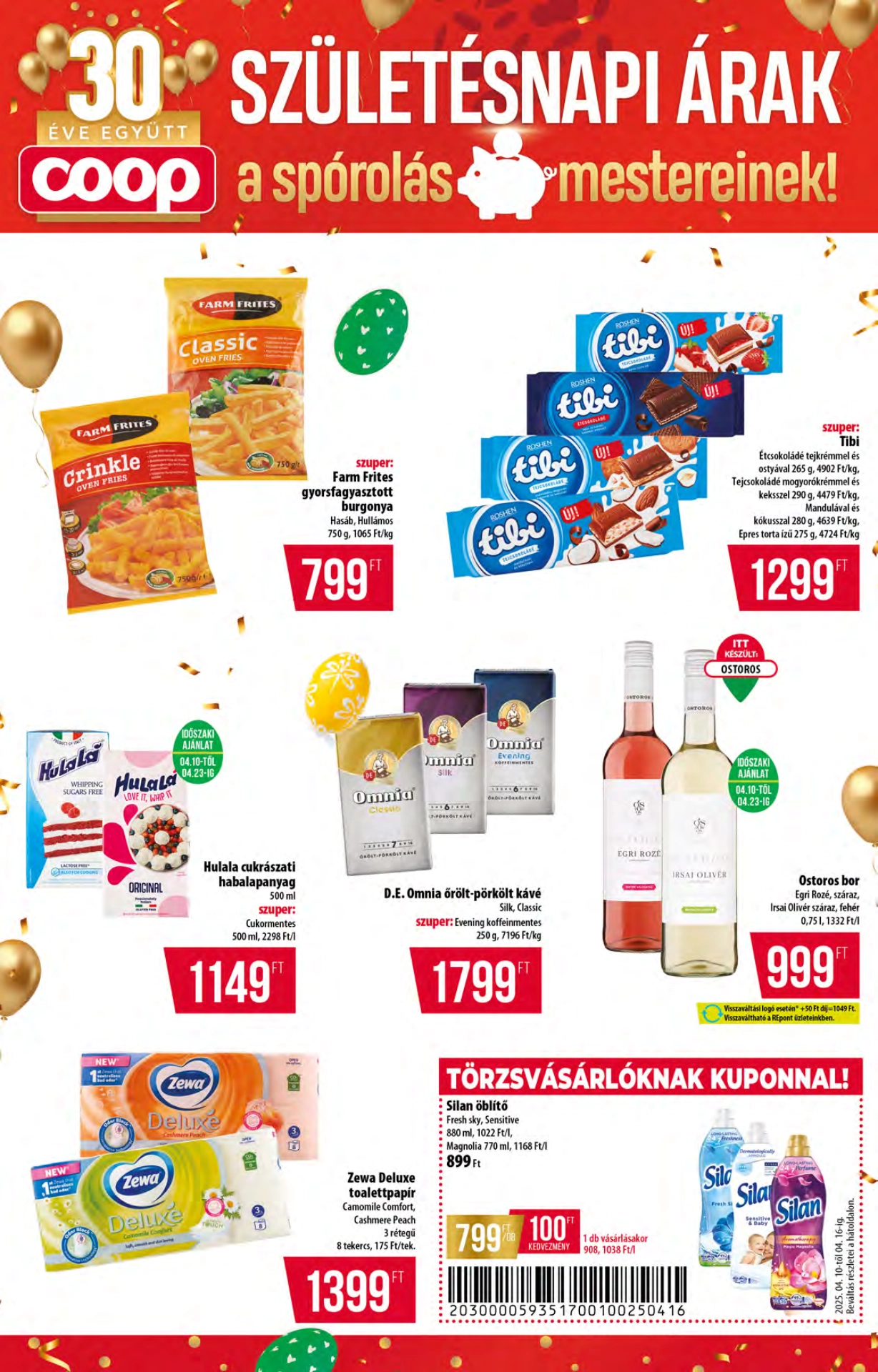 Lapozható Coop Alföld szórólap 2025. 04.10-04.16 - 6. oldal Lapozható Coop Alföld szórólap 2025. 04.10-04.16 - 6. oldal