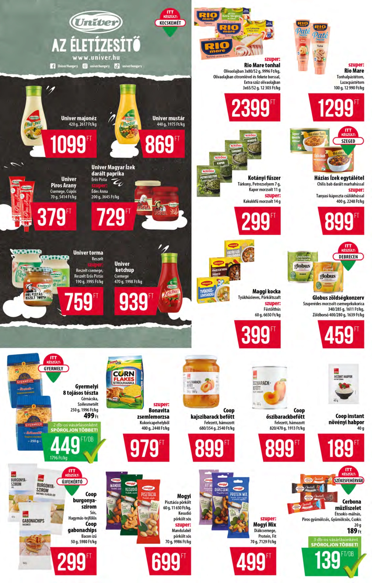 Lapozható Coop Alföld szórólap 2025. 04.10-04.16 - 9. oldal Lapozható Coop Alföld szórólap 2025. 04.10-04.16 - 9. oldal