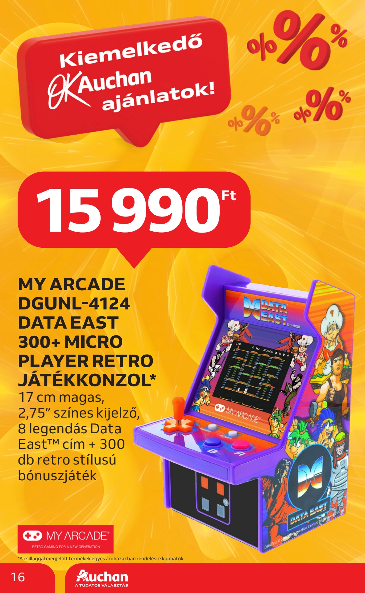Lapozható Auchan hipermarket Gyereknap Szórólap 2025. 05.15-05.28 - 16. Oldal Lapozható Auchan hipermarket Gyereknap Szórólap 2025. 05.15-05.28 - 16. Oldal