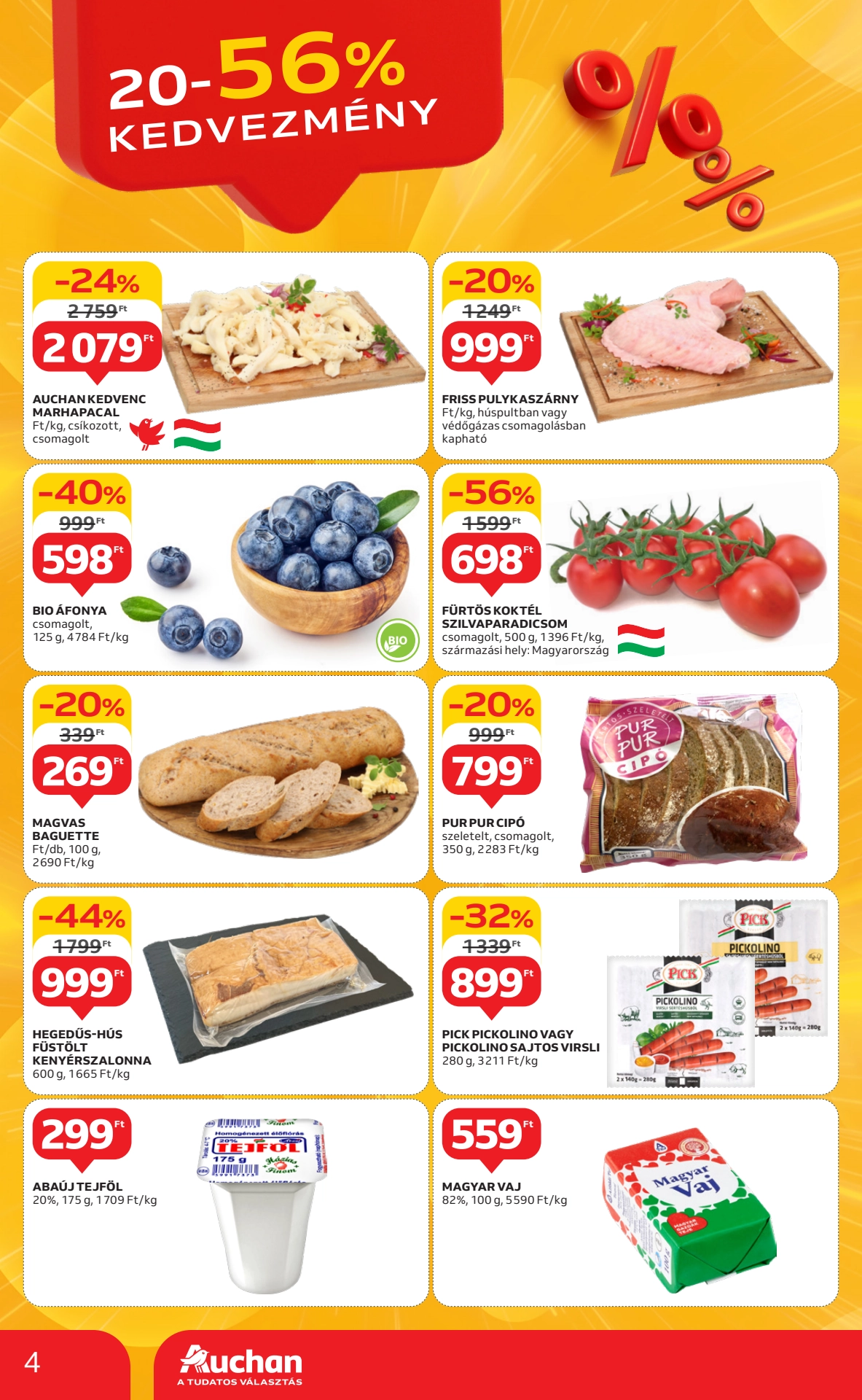 Lapozható Auchan Szupermarket Szórólap 2025. 05.15-05.21 - 4. Oldal Lapozható Auchan Szupermarket Szórólap 2025. 05.15-05.21 - 4. Oldal