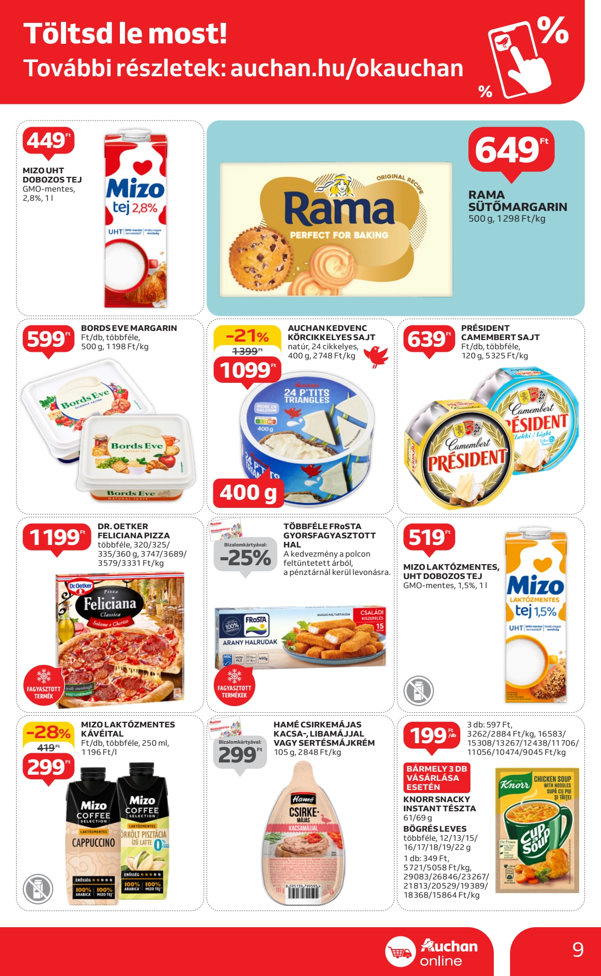 Lapozható Auchan Szupermarket Szórólap 2025. 05.15-05.21 - 9. Oldal Lapozható Auchan Szupermarket Szórólap 2025. 05.15-05.21 - 9. Oldal