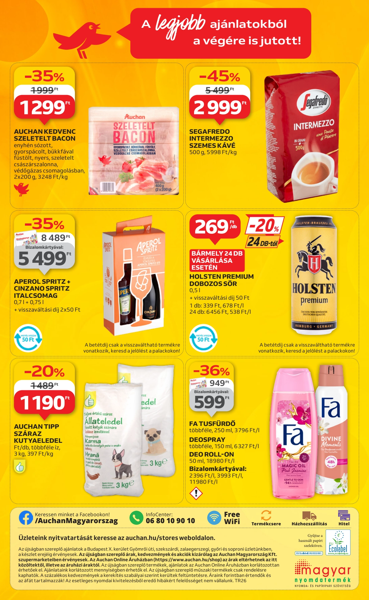Lapozható Auchan Szupermarket Szórólap 2025. 06.26-07.02 - 12. Oldal Lapozható Auchan Szupermarket Szórólap 2025. 06.26-07.02 - 12. Oldal