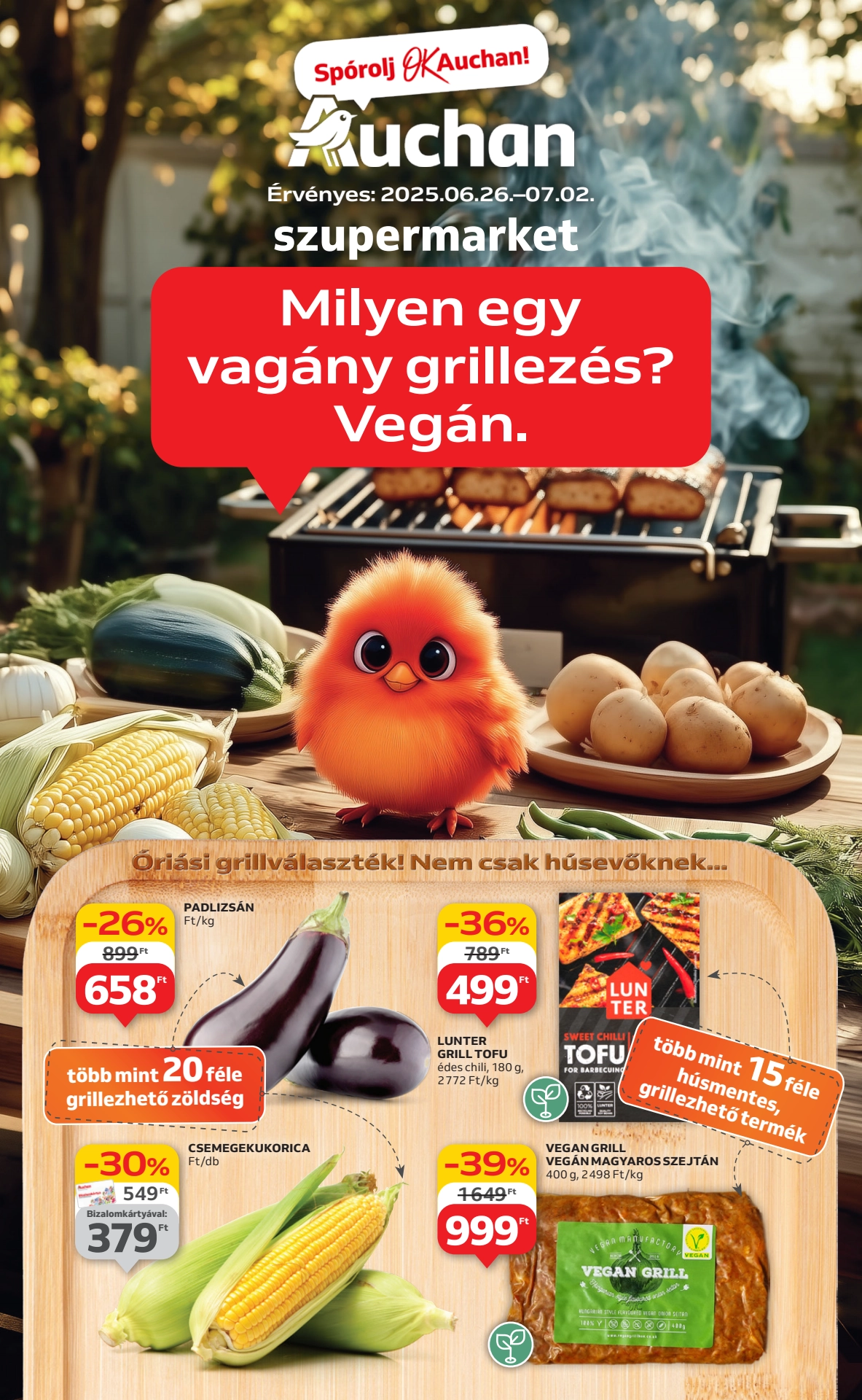 Lapozható Auchan Szupermarket Szórólap 2025. 06.26-07.02 - 1. Oldal Lapozható Auchan Szupermarket Szórólap 2025. 06.26-07.02 - 1. Oldal