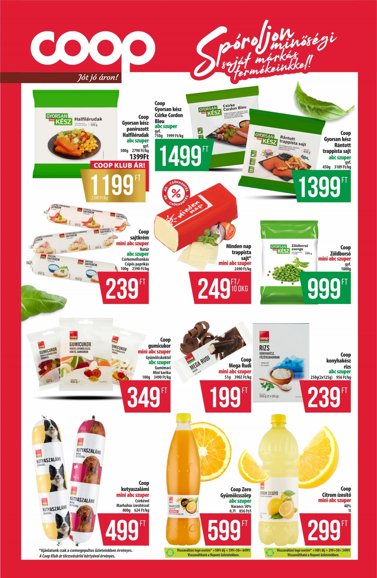 Lapozható Coop Észak-Kelet szórólap 2025. 07.17-07.23 - 10. oldal Lapozható Coop Észak-Kelet szórólap 2025. 07.17-07.23 - 10. oldal