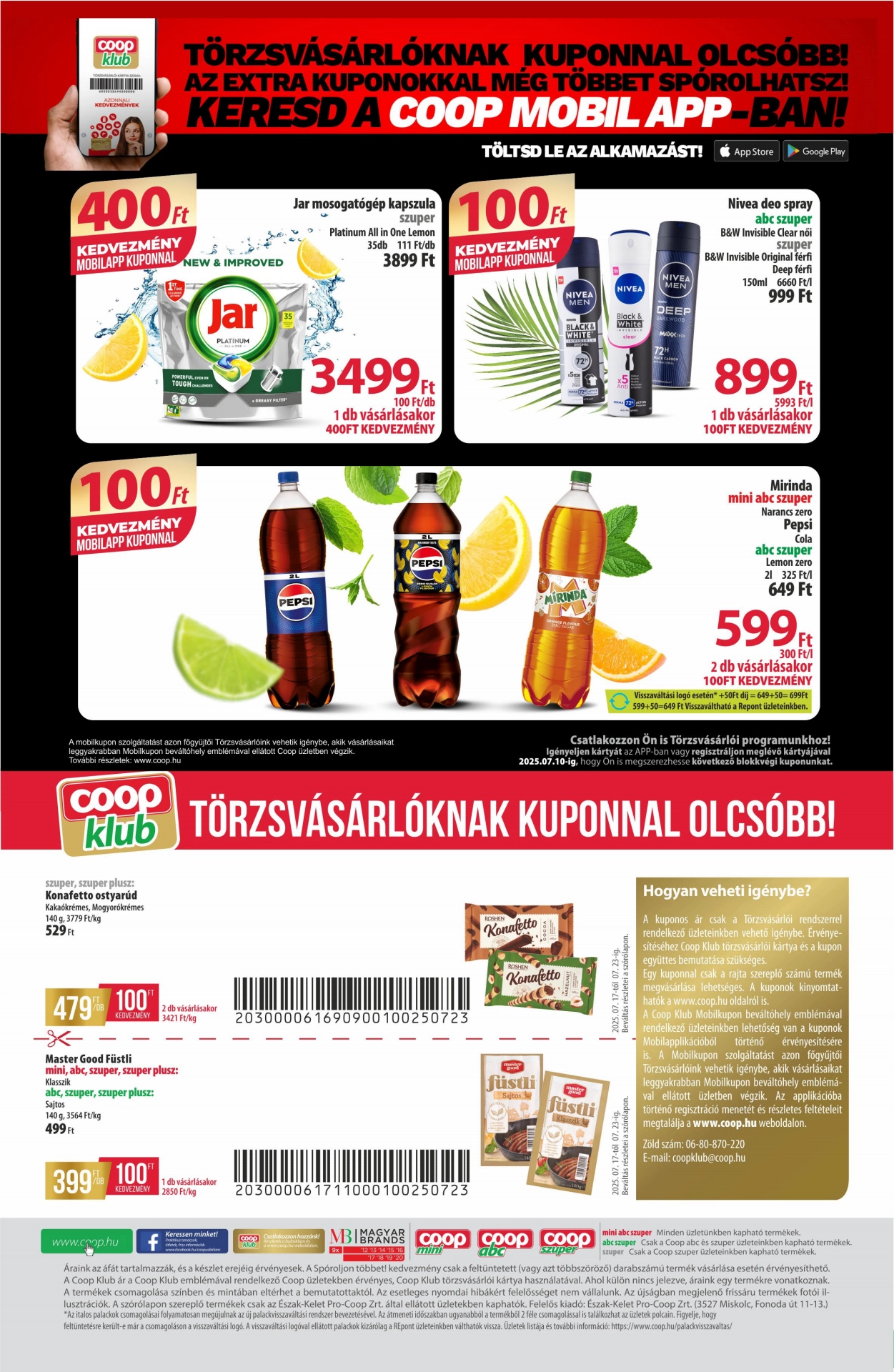 Lapozható Coop Észak-Kelet szórólap 2025. 07.17-07.23 - 12. oldal Lapozható Coop Észak-Kelet szórólap 2025. 07.17-07.23 - 12. oldal