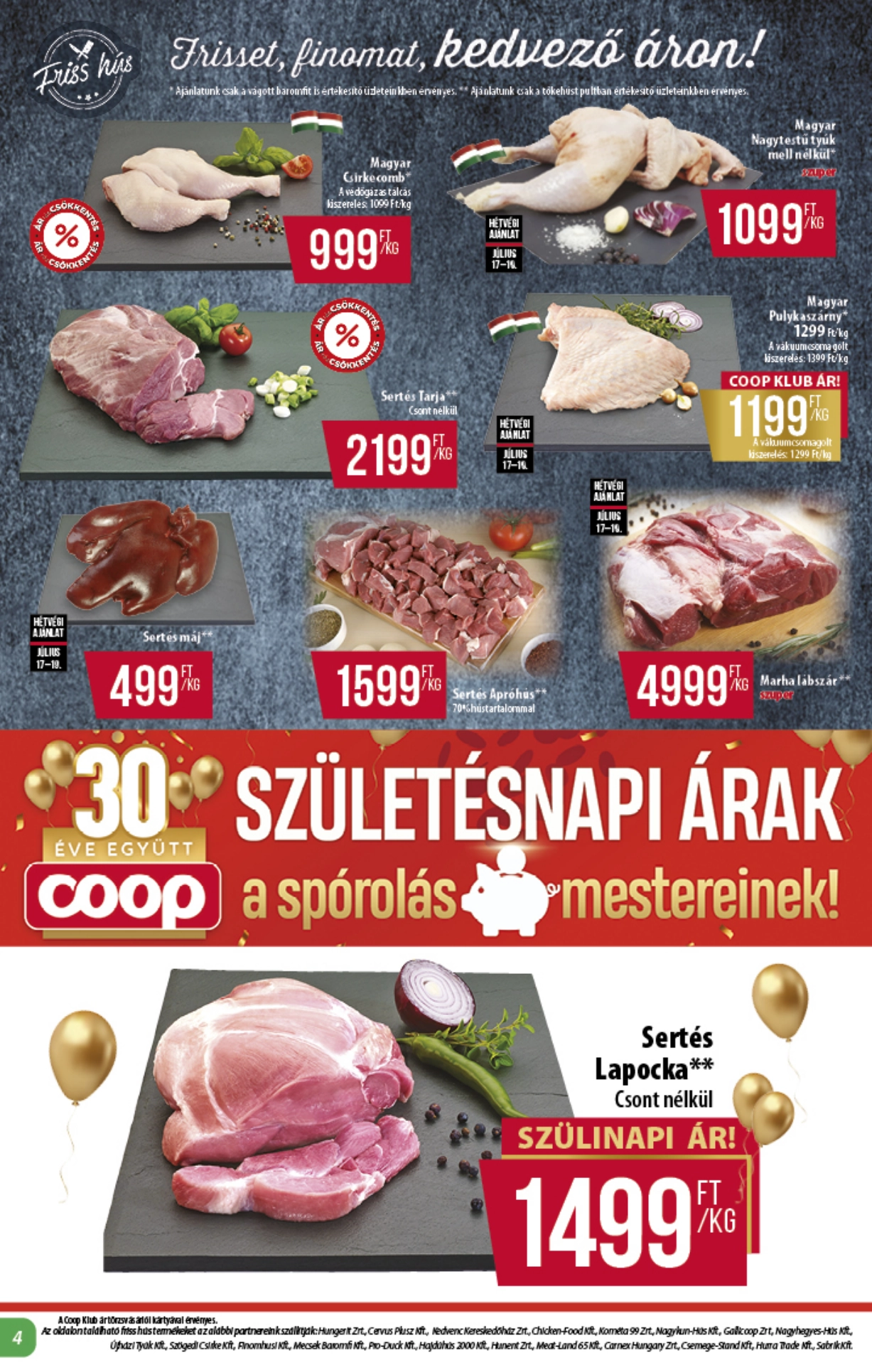 Lapozható Coop Alföld szórólap 2025. 07.17-07.23 - 4. oldal Lapozható Coop Alföld szórólap 2025. 07.17-07.23 - 4. oldal