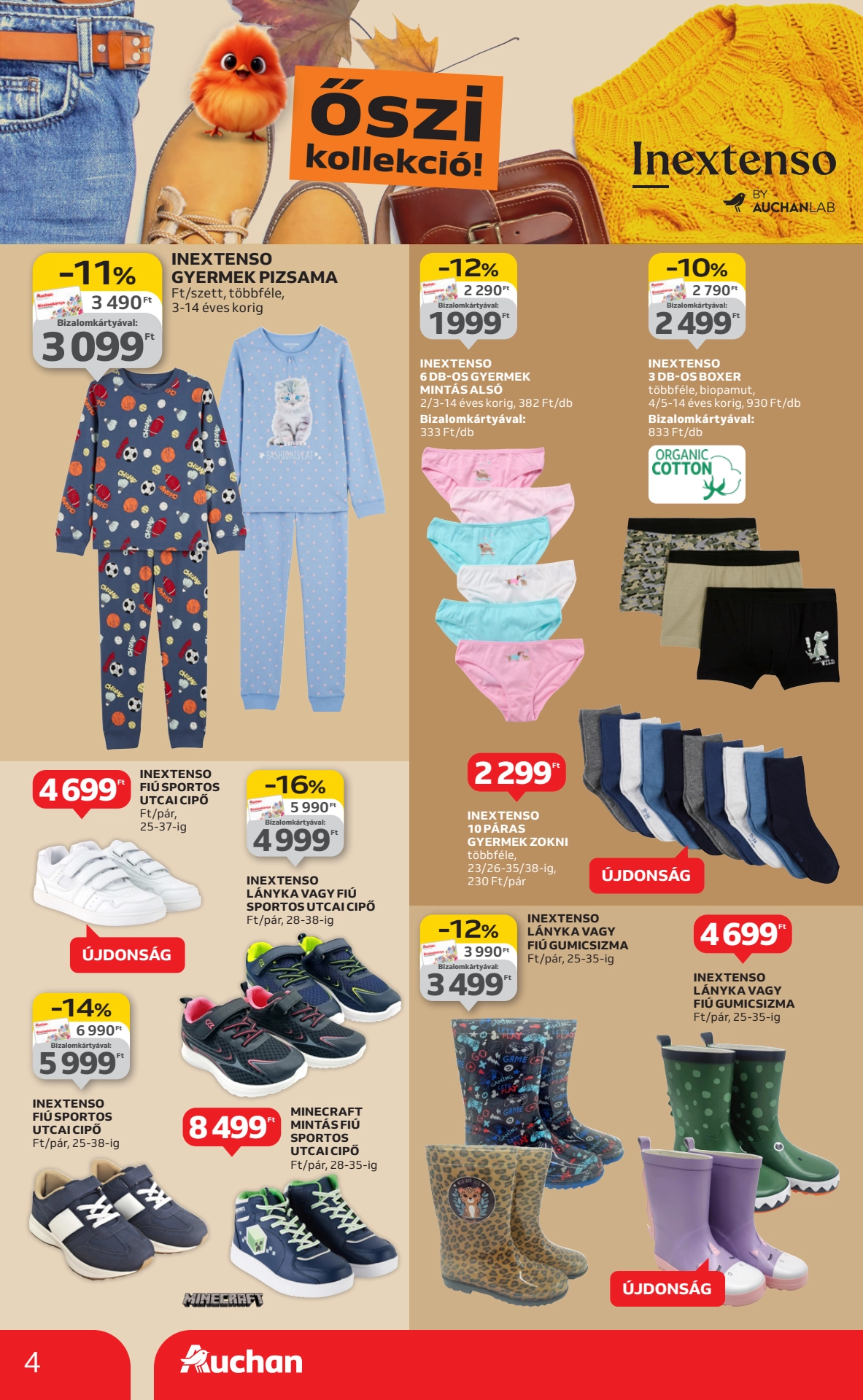 Lapozható Auchan hipermarket textil szórólap 2025. 08.28-09.24 - 4. Oldal Lapozható Auchan hipermarket textil szórólap 2025. 08.28-09.24 - 4. Oldal