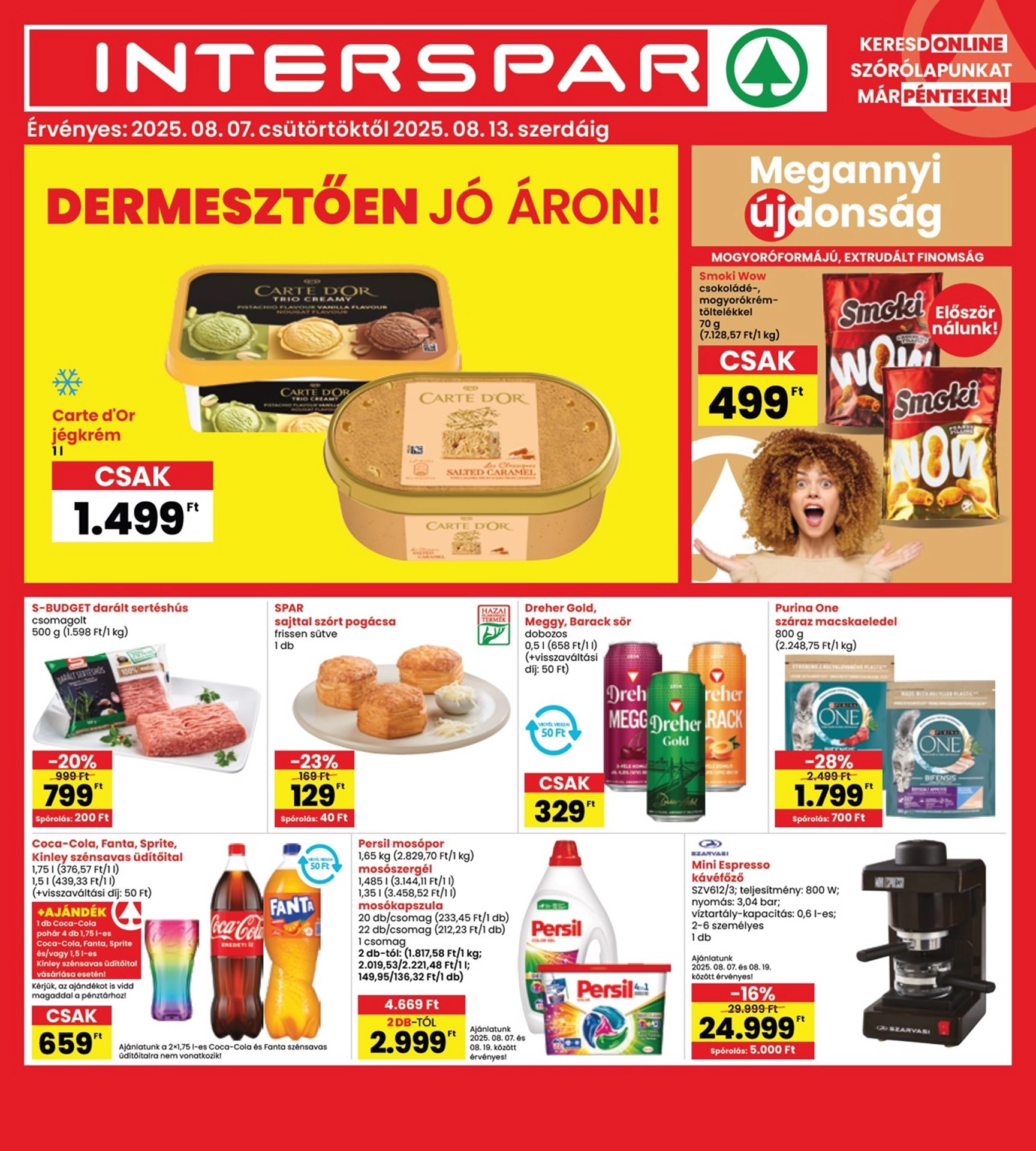 Lapozható Interspar Szórólap 2025. 08.07-08.13 - 1. Oldal Lapozható Interspar Szórólap 2025. 08.07-08.13 - 1. Oldal